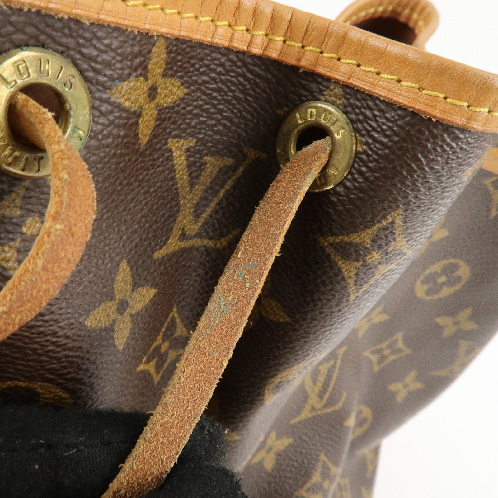 Louis Vuitton Monogram Petit Noe Shoulder Bag Brown M42226 Used