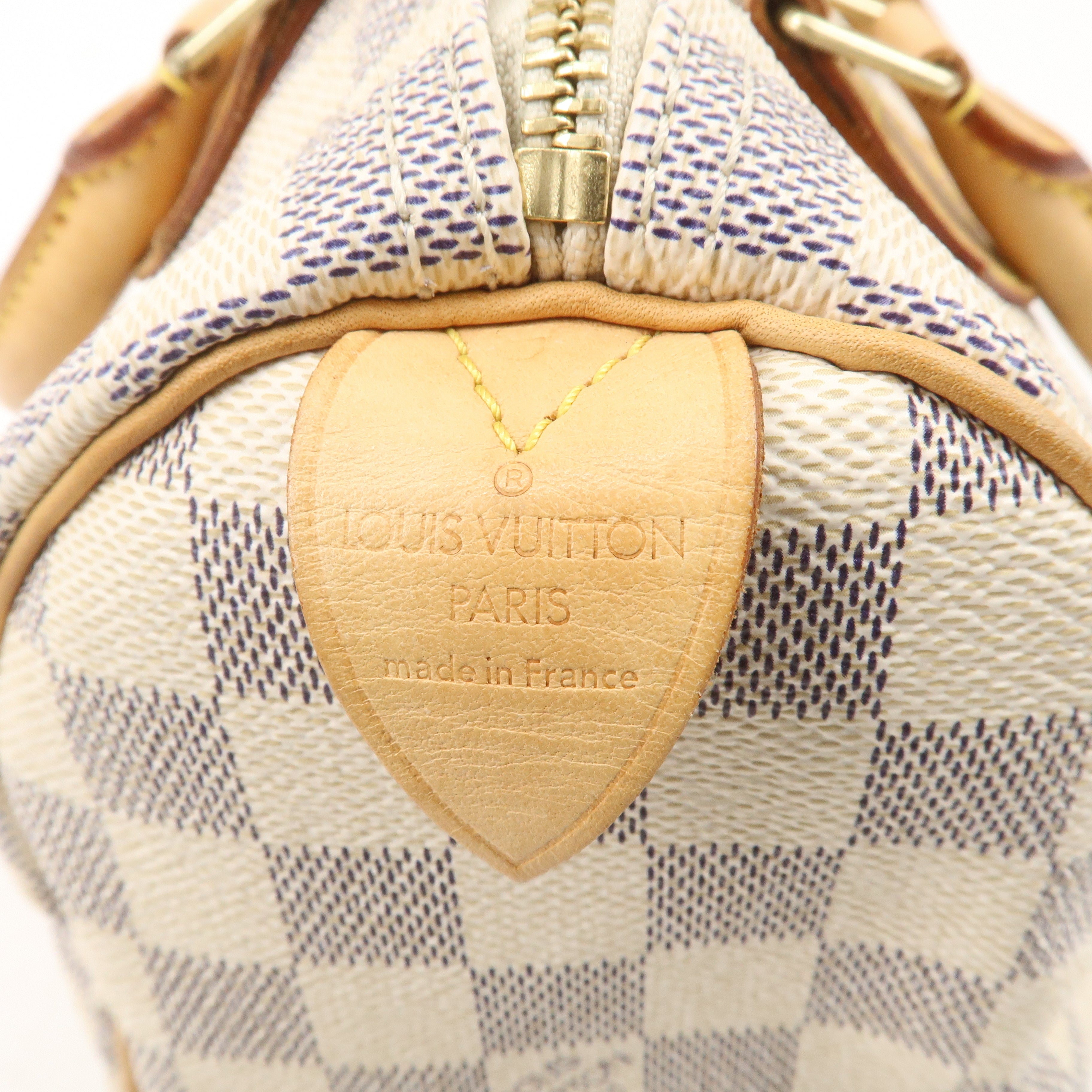 Louis Vuitton Damier Azur Speedy 25 Boston Bag Hand Bag N41534