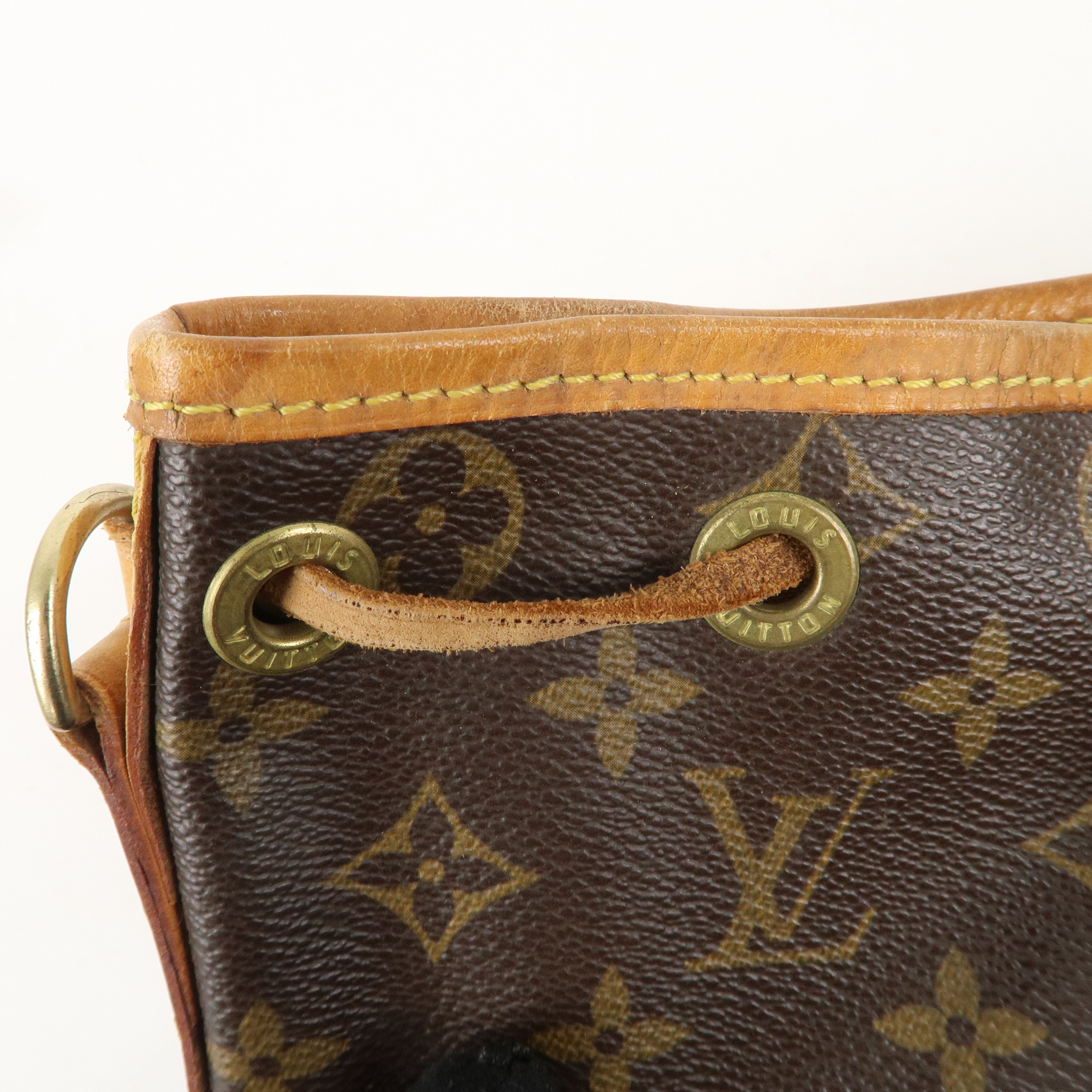 Louis Vuitton Monogram Mini Noe Hand Bag Brown M42227