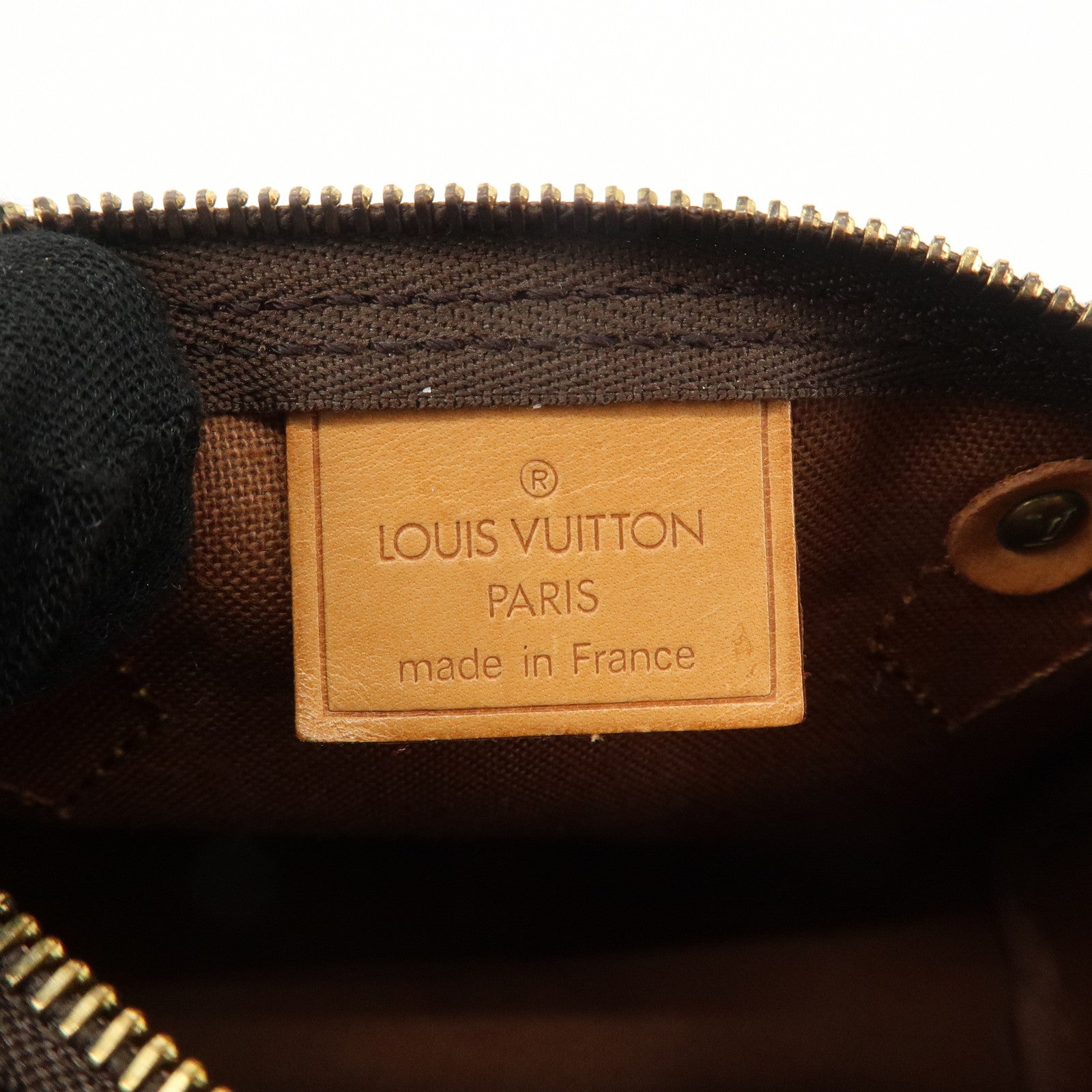 Louis Vuitton Monogram Mini Speedy 
Strap Brown M41534 Used