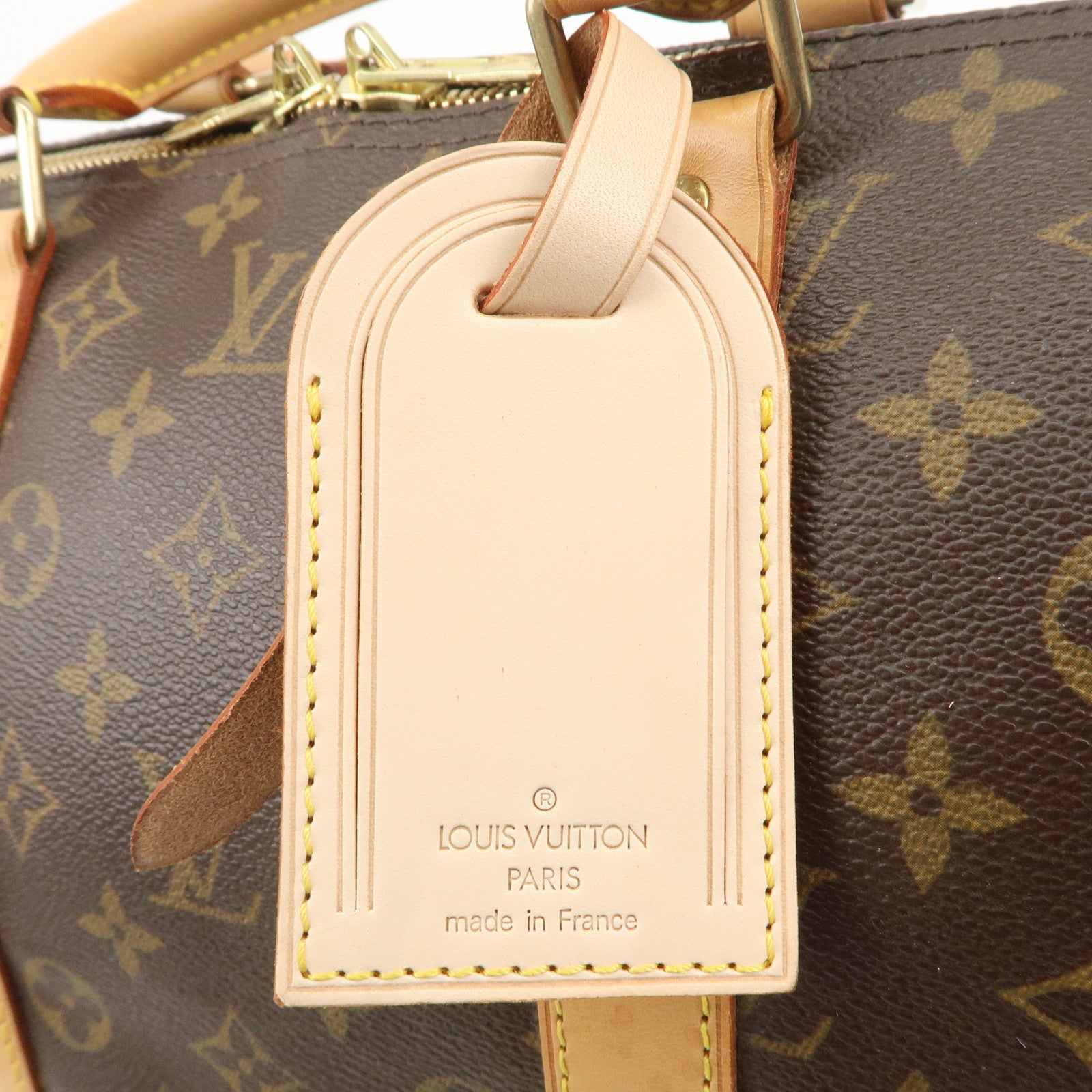 Louis Vuitton Monogram Keep All Bandouliere 55 Boston Bag M41414