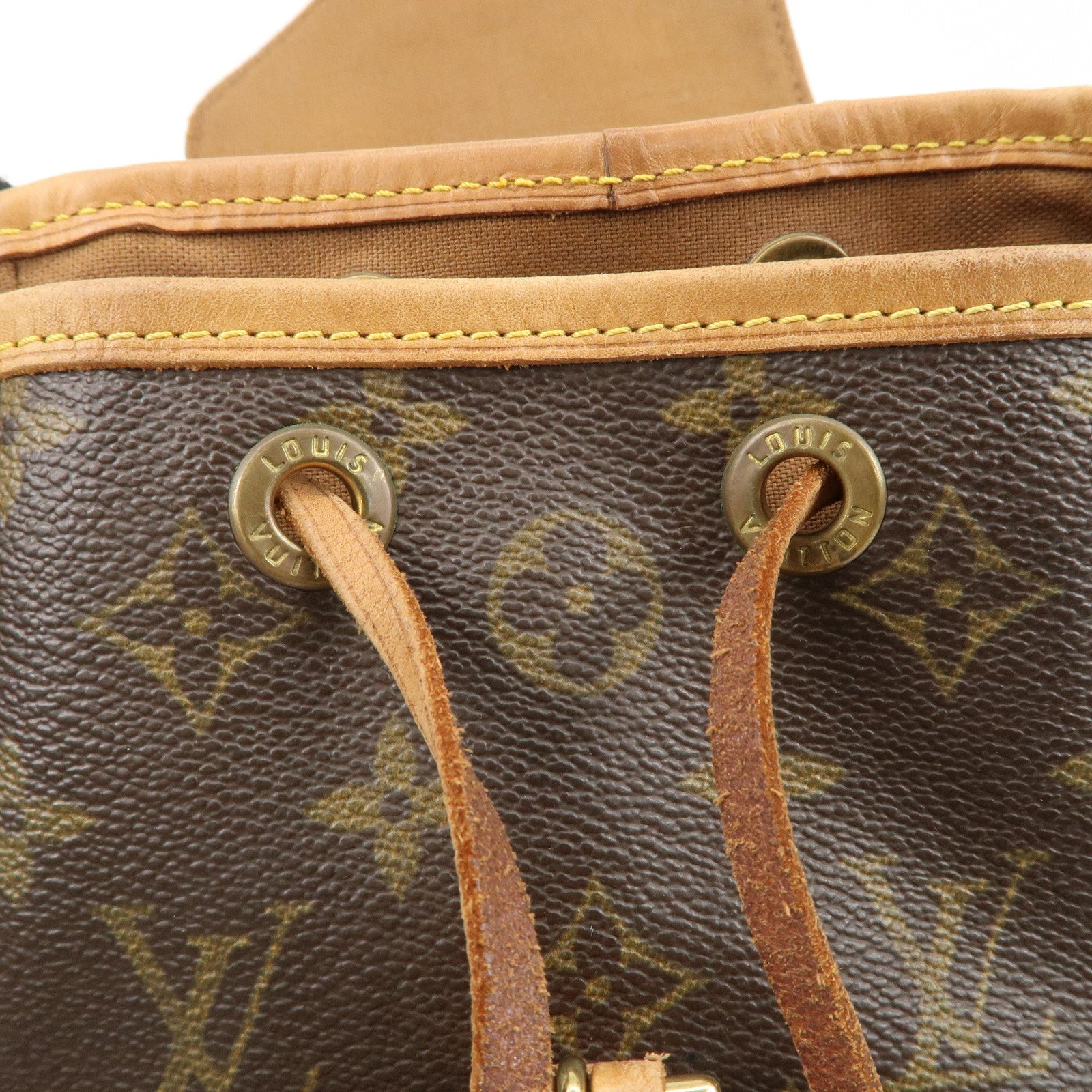 Louis Vuitton Monogram Mini Montsouris Back Pack Bag M51137 Used