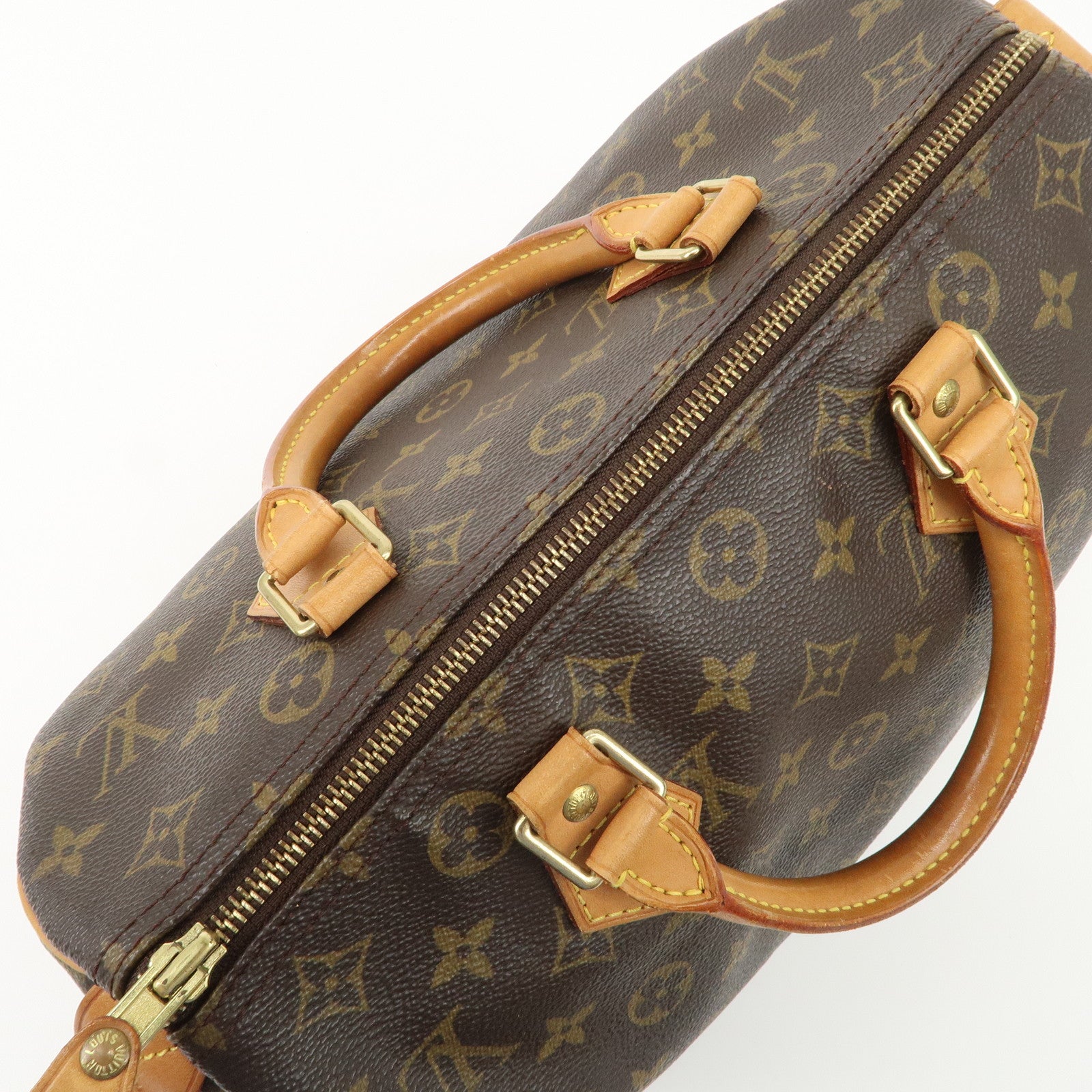 Louis Vuitton Monogram Speedy 30 Hand Bag Boston Bag M41108