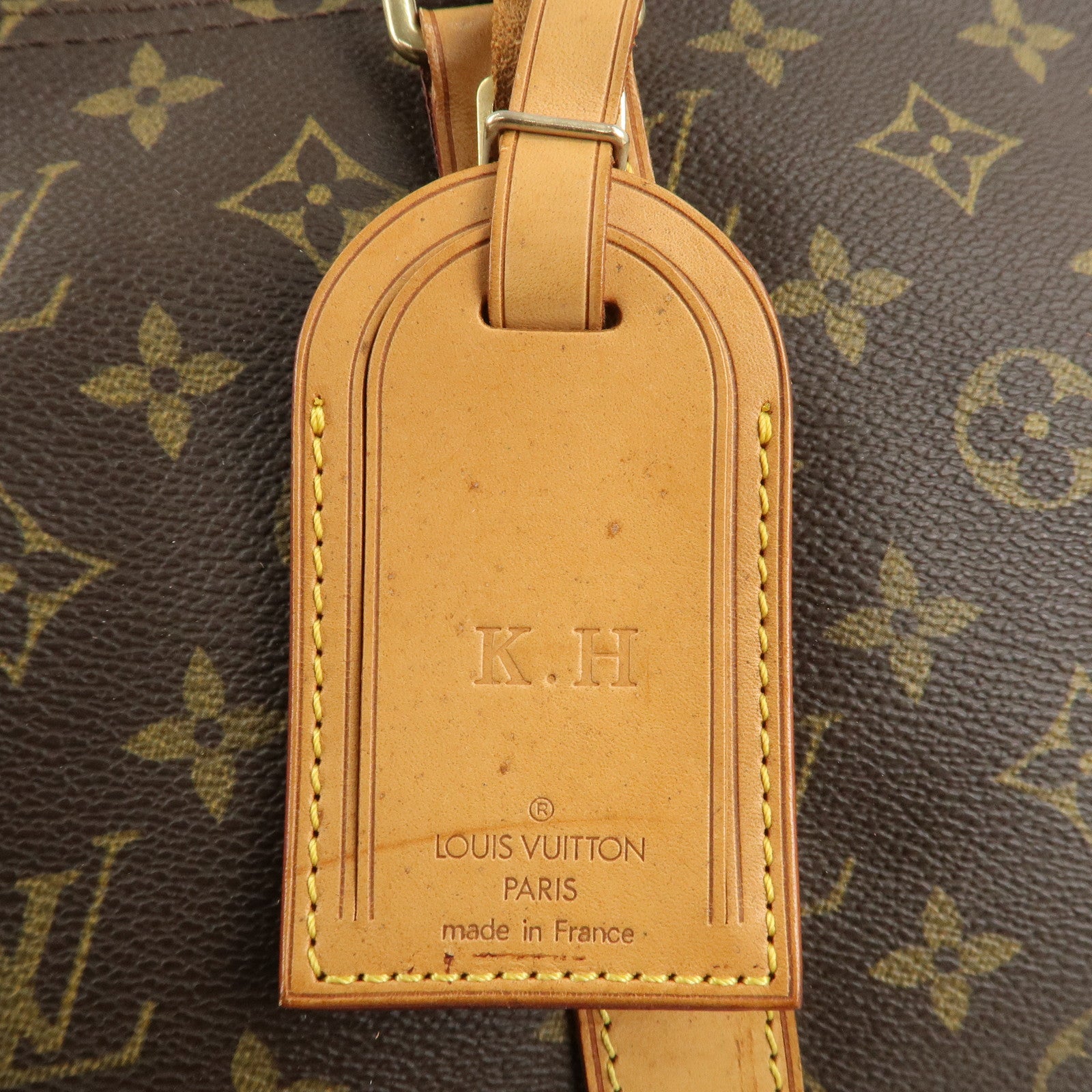 Louis Vuitton Monogram Keep All 55 Boston Bag M41424 Used