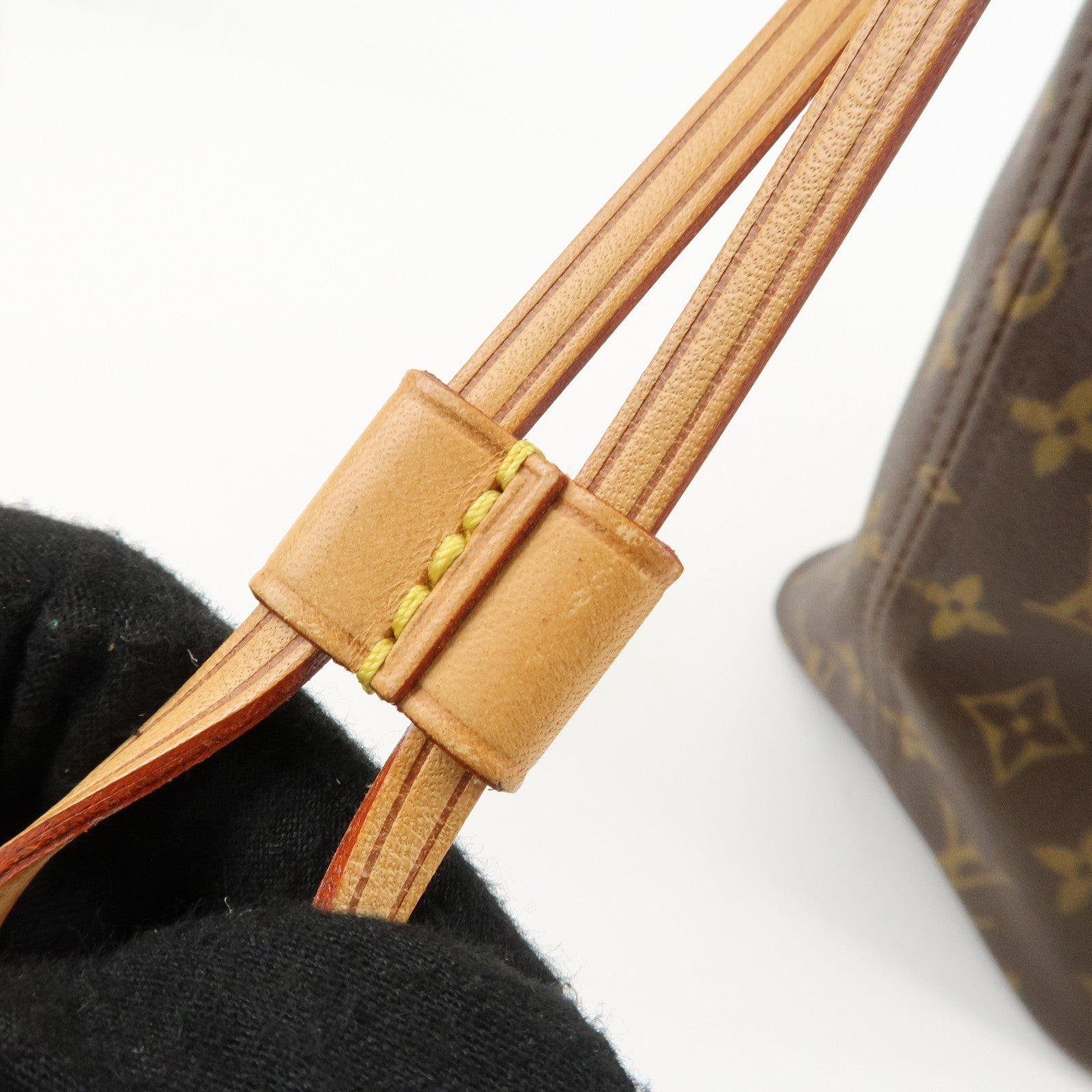 Louis Vuitton Monogram Neverfull MM Tote Bag Brown M40156 Used