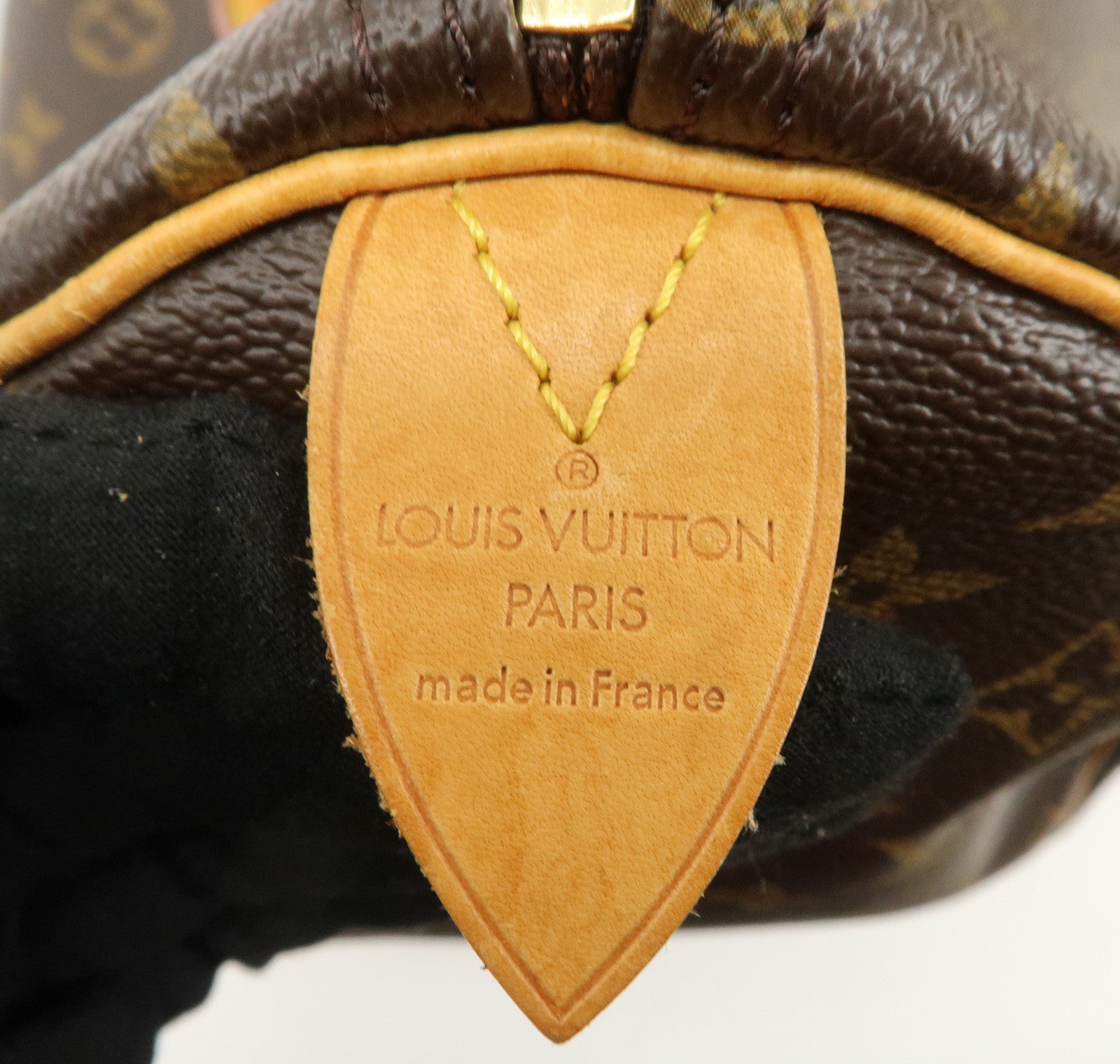 Louis Vuitton Monogram Speedy 35 Hand Bag Boston Bag M41524 Used