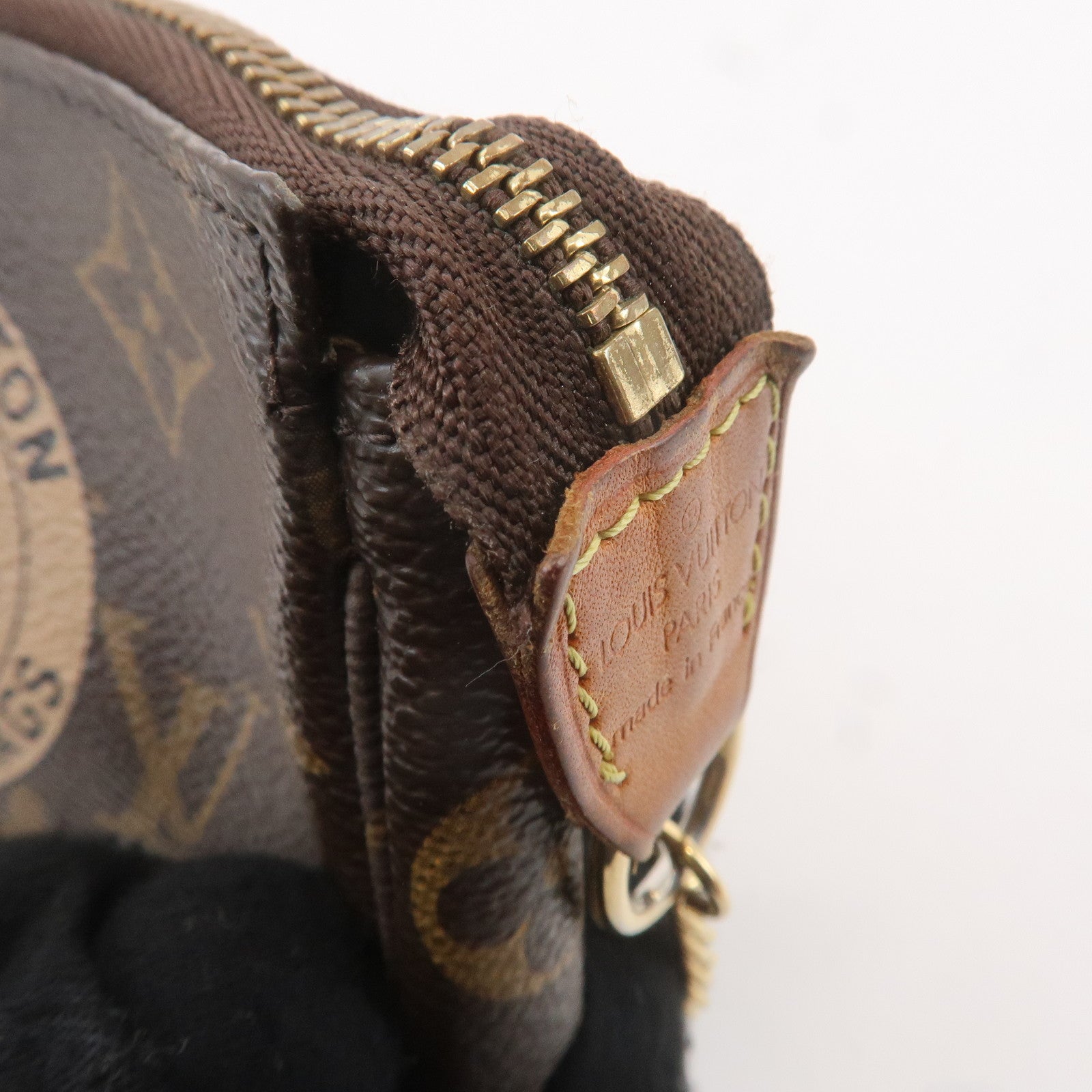 Louis Vuitton Monogram T&B Mini Pochette Accessoires Pouch M60153