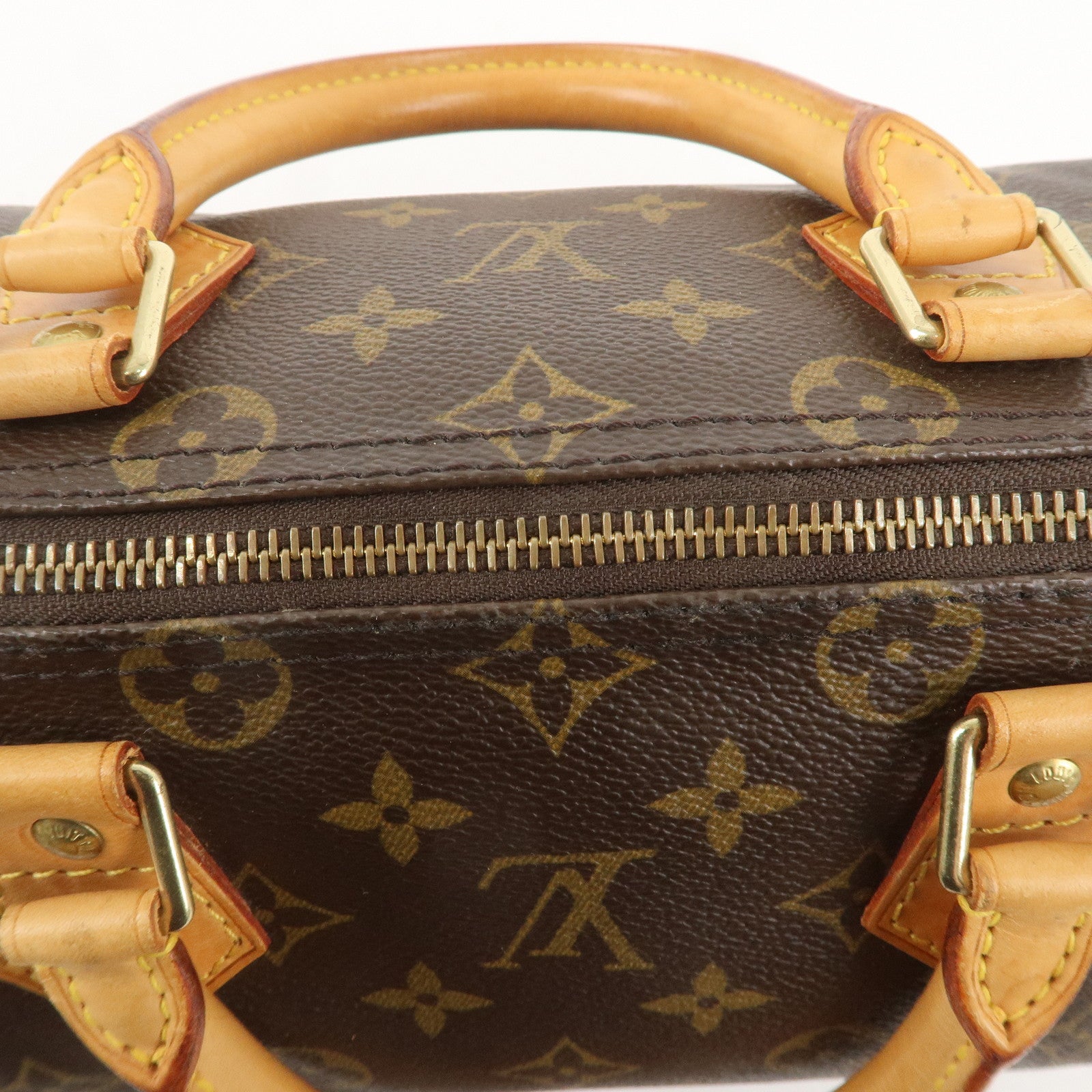 Louis Vuitton Monogram Speedy 25 Hand Bag Boston Bag M41528