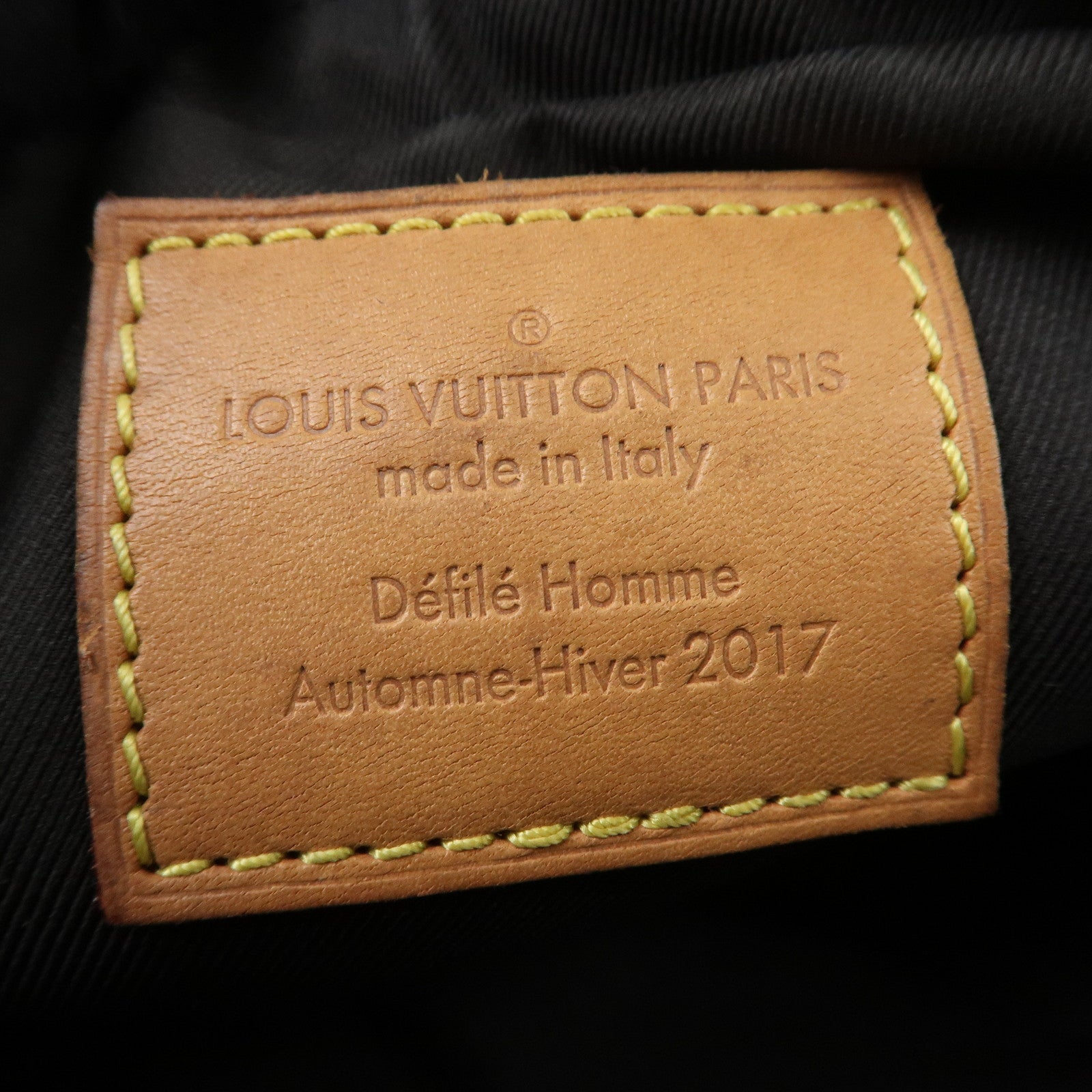 Louis Vuitton Monogram Camouflage SUPREME 2017 Bum Bag PM N44202