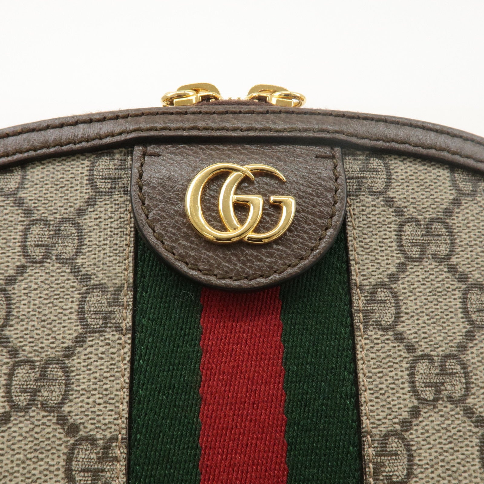 GUCCI Ophidia GG Supreme Leather Shoulder Bag 499621