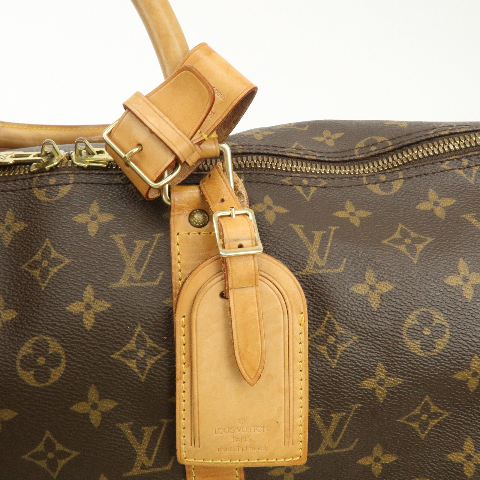 Louis Vuitton Monogram Keep All Bandouliere 50 Boston Bag M41416 Used