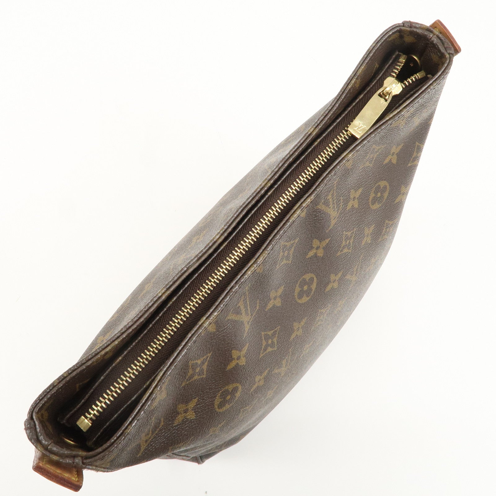 Louis Vuitton Monogram Looping GM Shoulder Bag Brown M51145 Used