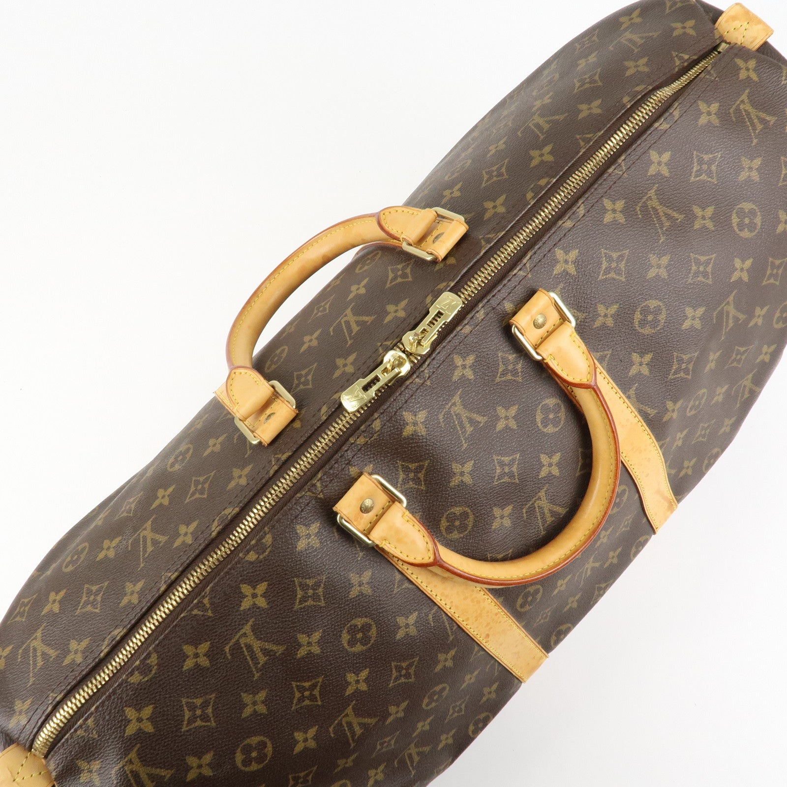 Louis Vuitton Monogram Keep All 55 Boston Bag Travel Bag M41424 Used