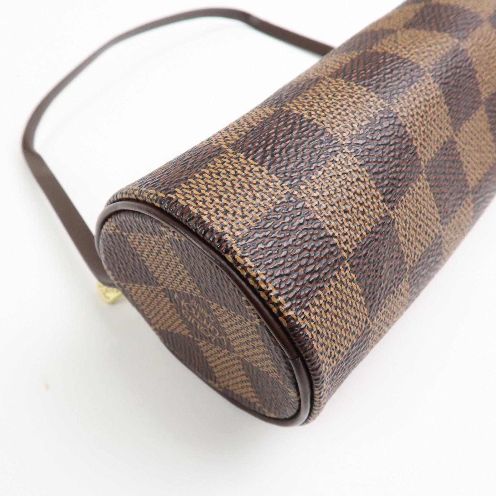 Louis Vuitton Damier Papillon 30 Hand Bag 
Pouch Brown N51303 Used