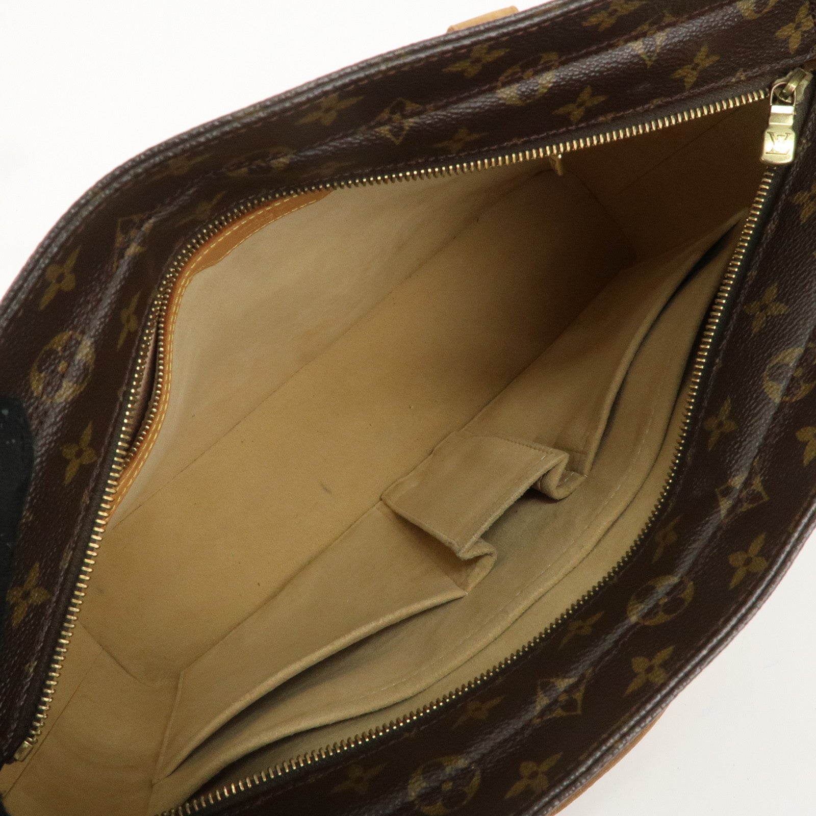 Louis Vuitton Monogram Luco Tote Bag Hand Bag Brown M51155