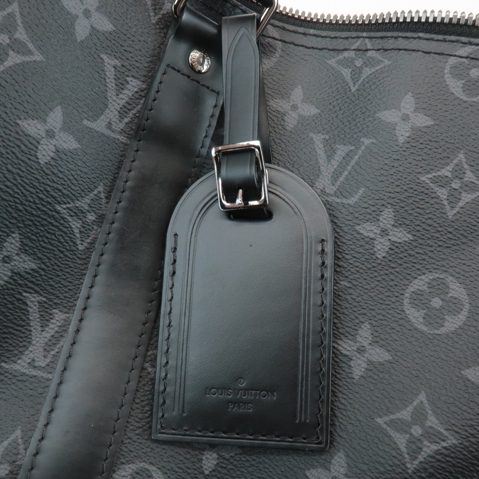 Louis Vuitton Monogram Eclipse Keep All Bandouliere 45 M40569 Used