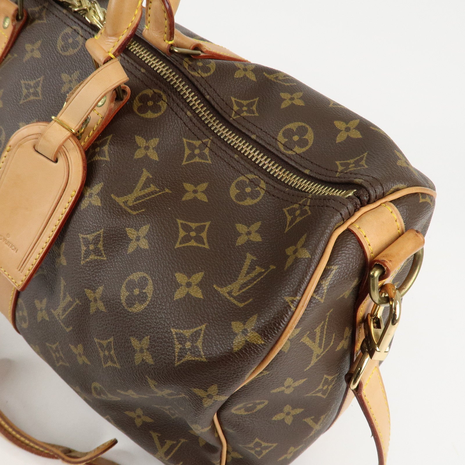 Louis Vuitton Monogram Keep All Bandouliere 45 Boston Bag M41418 Used