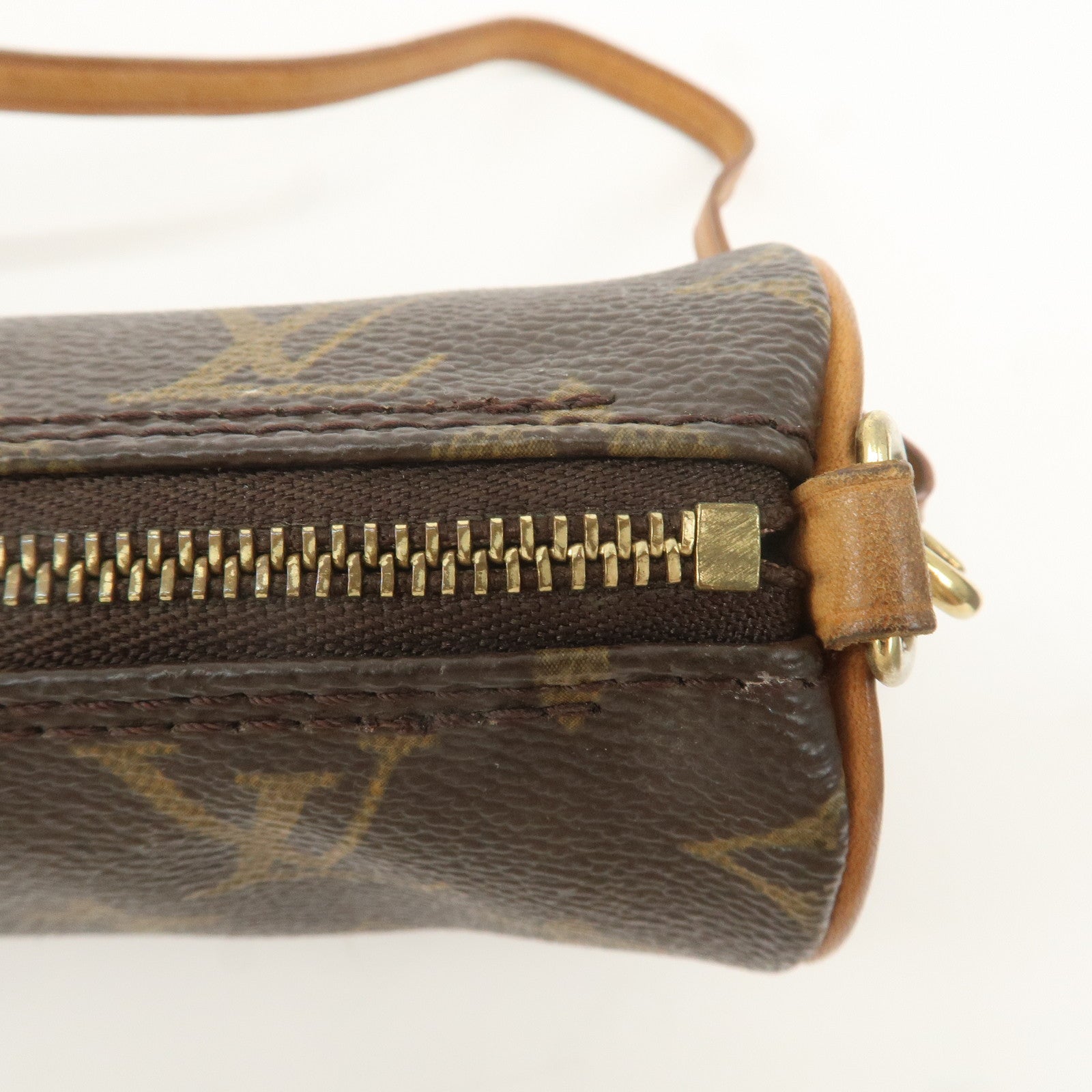 Louis Vuitton Monogram Papillon Pouch For Papillon Bag Brown