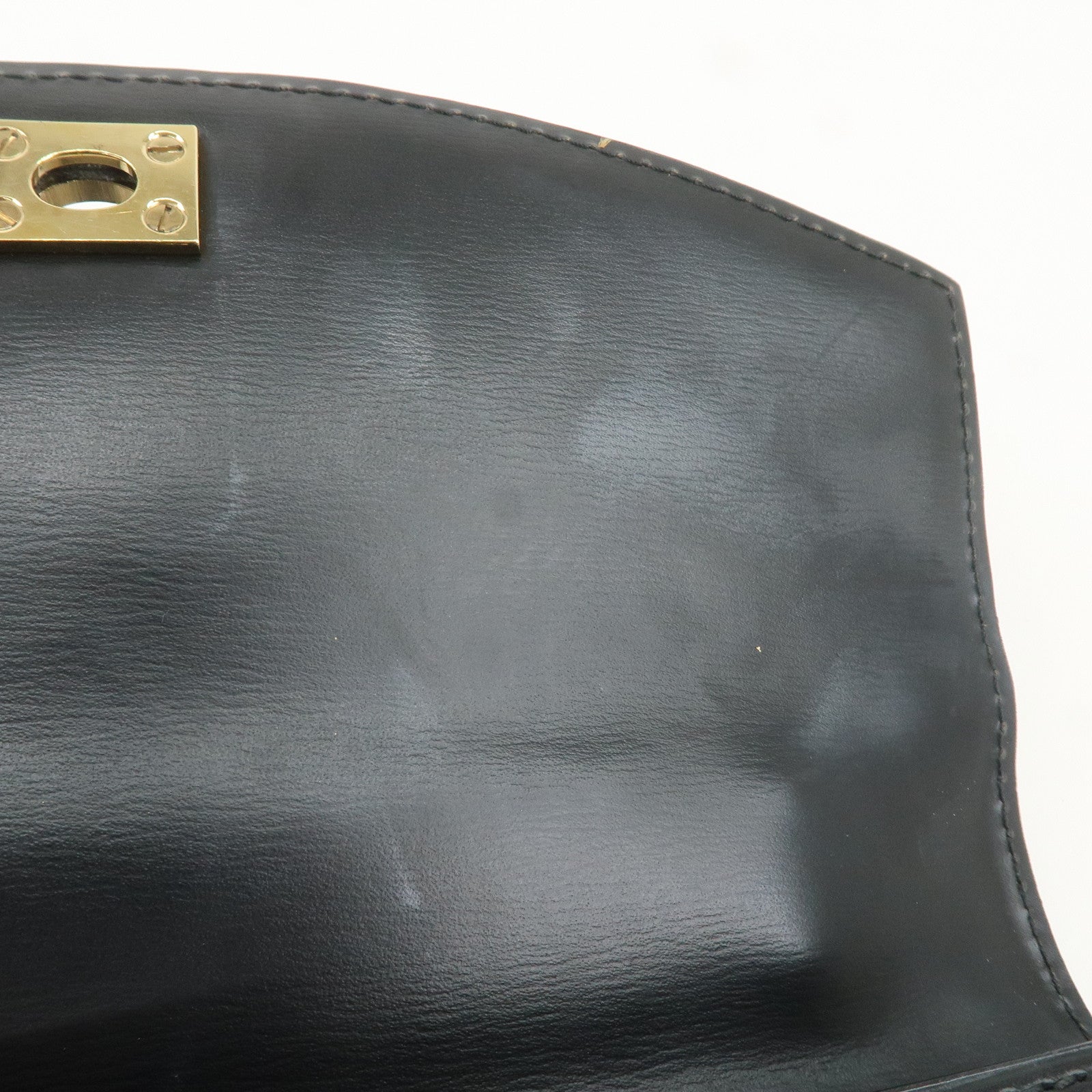 Louis Vuitton Epi Leather Malesherbes Hand Bag Black M52372