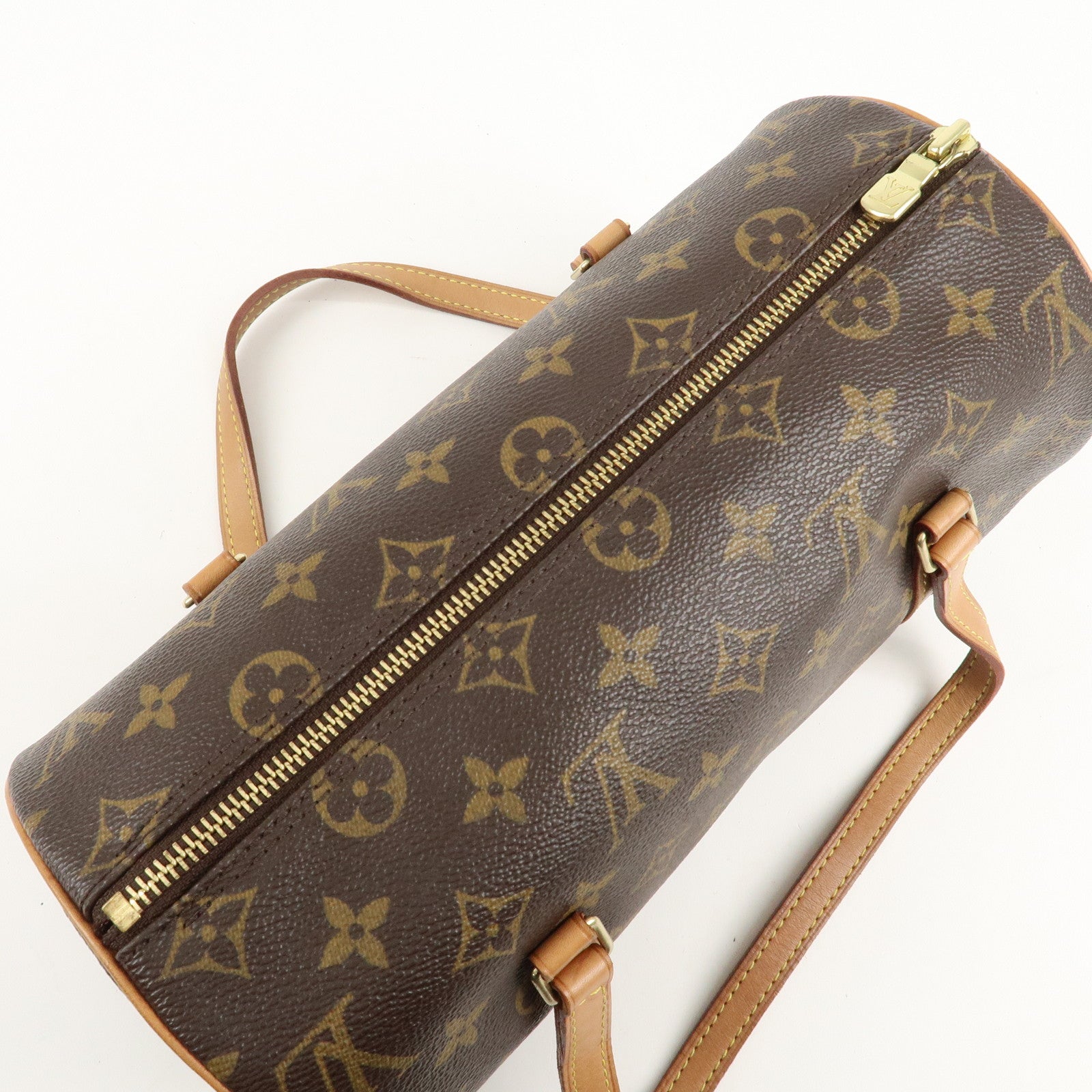 Louis Vuitton Monogram Papillon 26 Hand Bag New Style M51386 Used