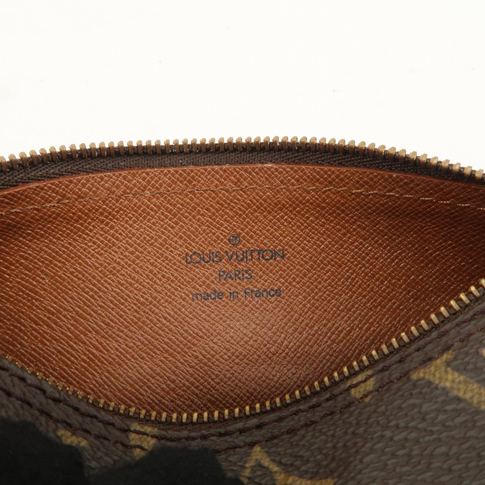 Louis Vuitton Monogram Papillon Pouch For Papillon Bag Brown