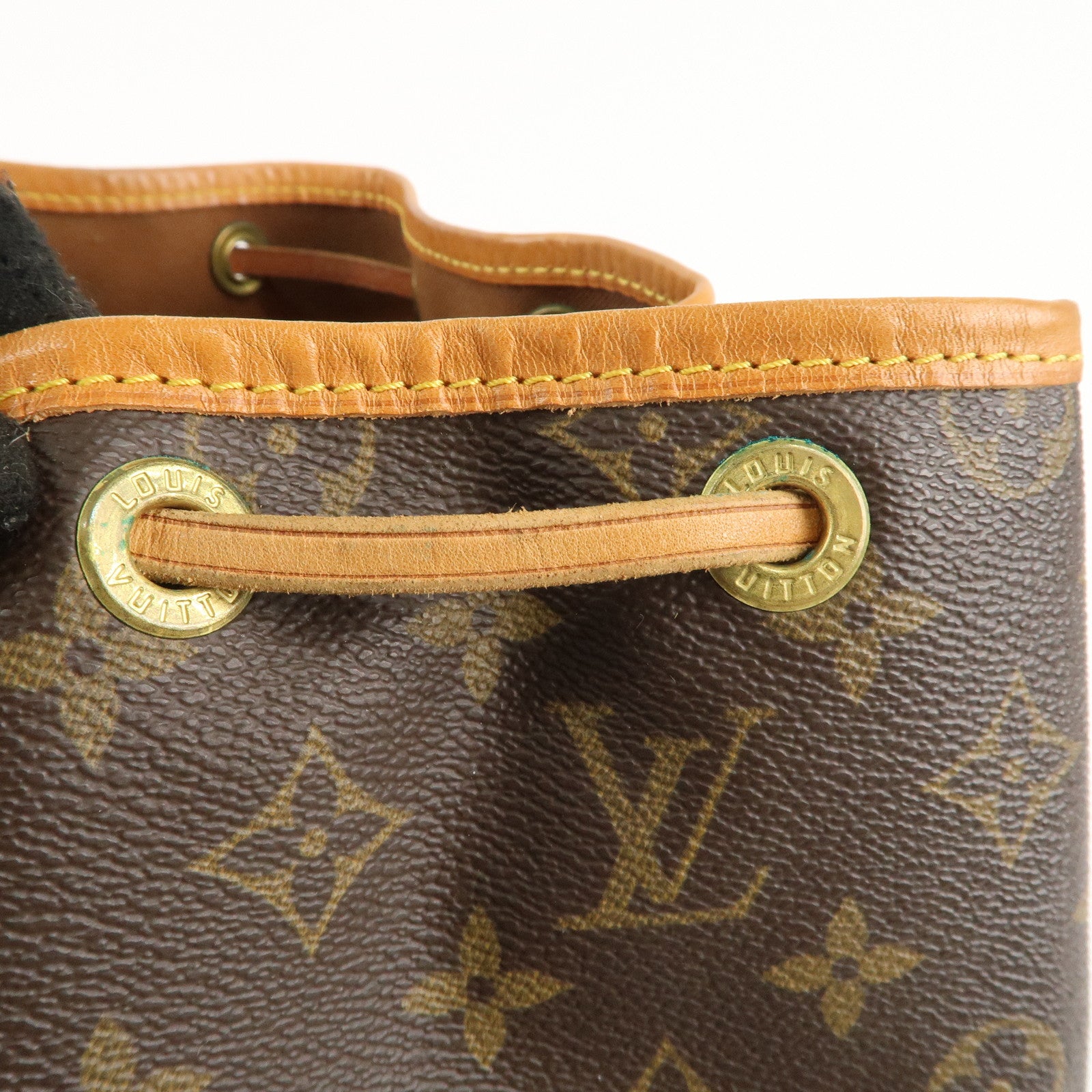 Louis Vuitton Monogram Noe Shoulder Bag Hand Bag Brown M42224