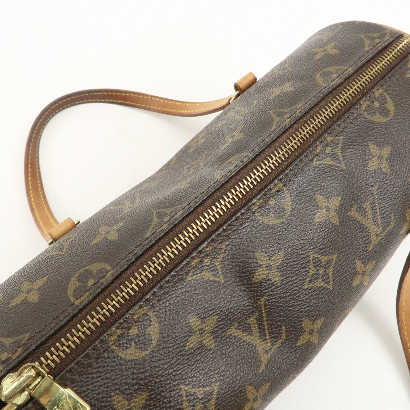 Louis Vuitton Monogram Papillon 26 Hand Bag New Style M51385 Used