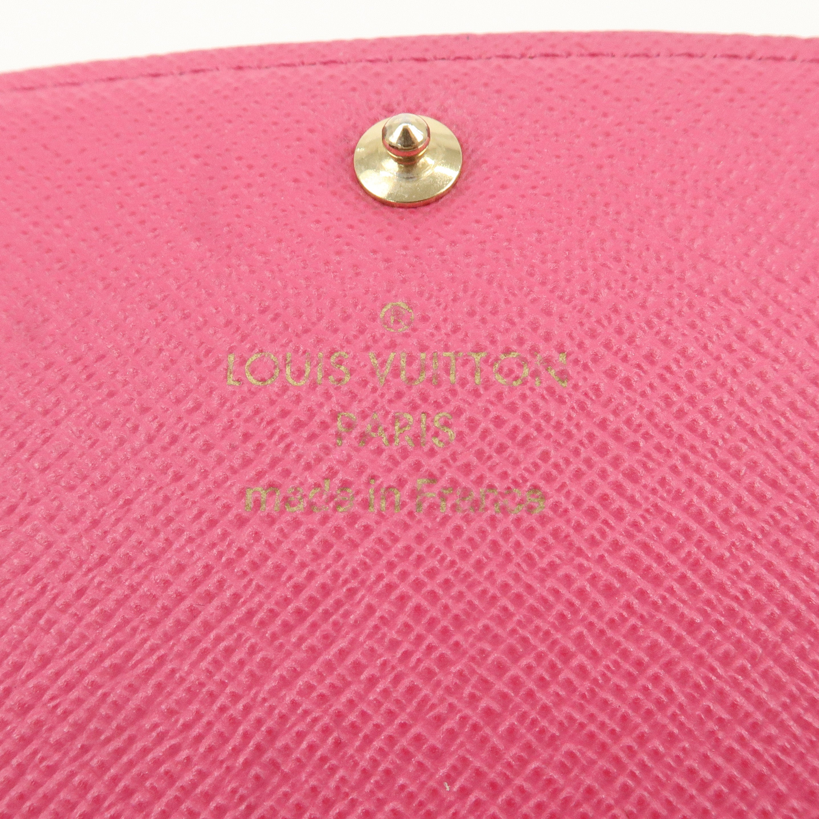 Louis Vuitton Monogram Portefeuille Emily Long Wallet M68313 Used