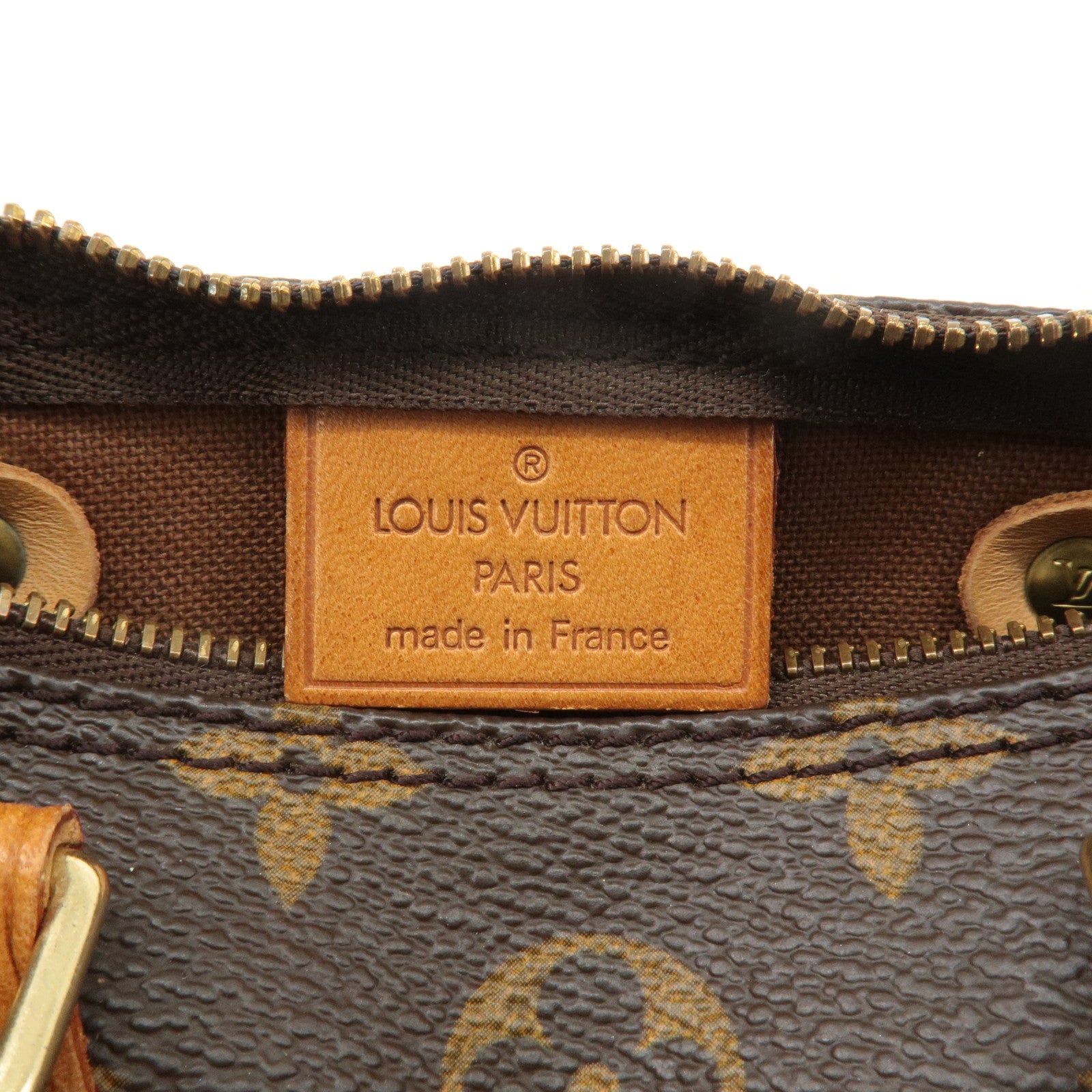 Louis Vuitton Monogram Mini Speedy 
Strap M41534 J75010