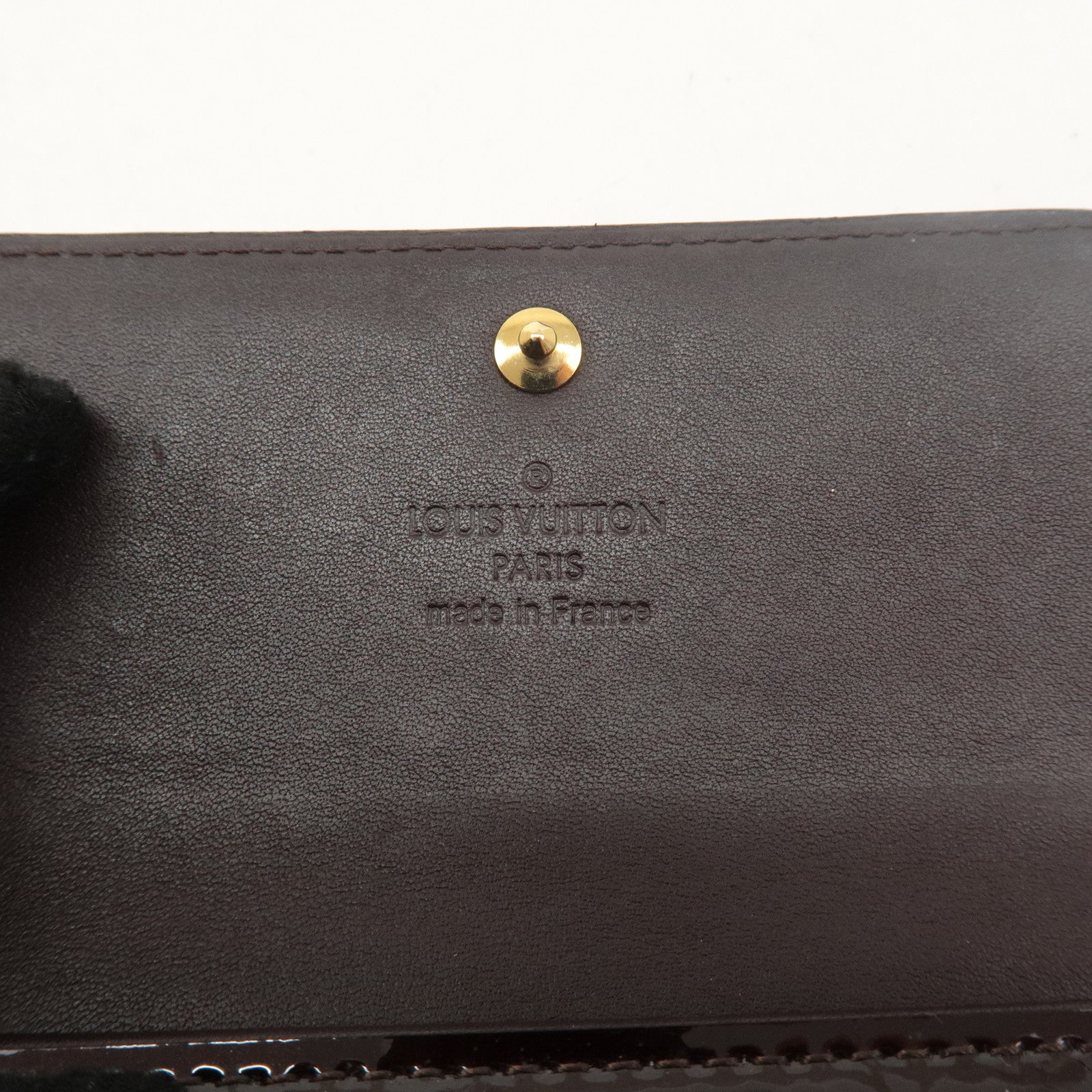 Louis Vuitton Vernis Porte Monnaie Billet Carte Credit M93523