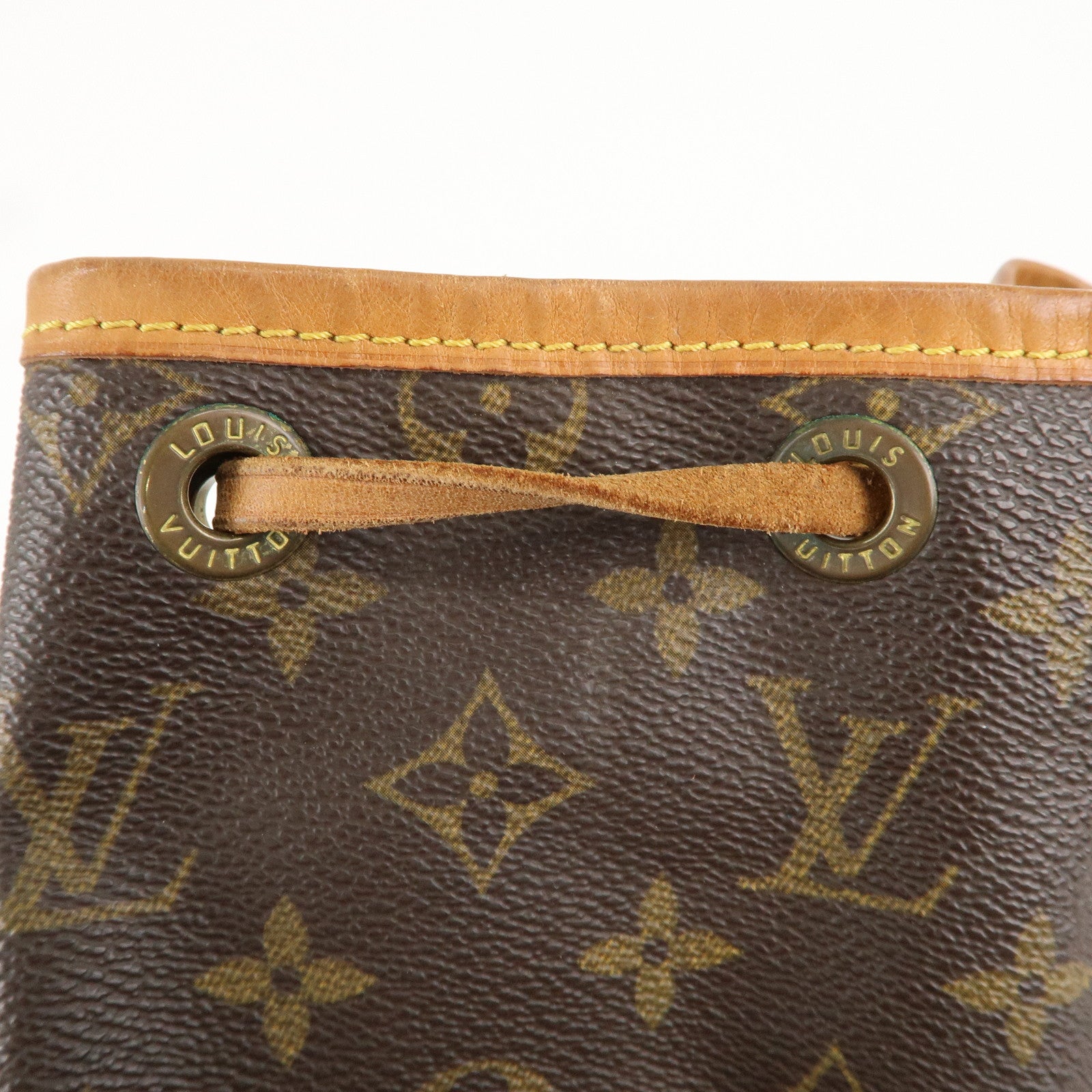 Louis Vuitton Monogram Noe Shoulder Bag Hand Bag Brown M42224