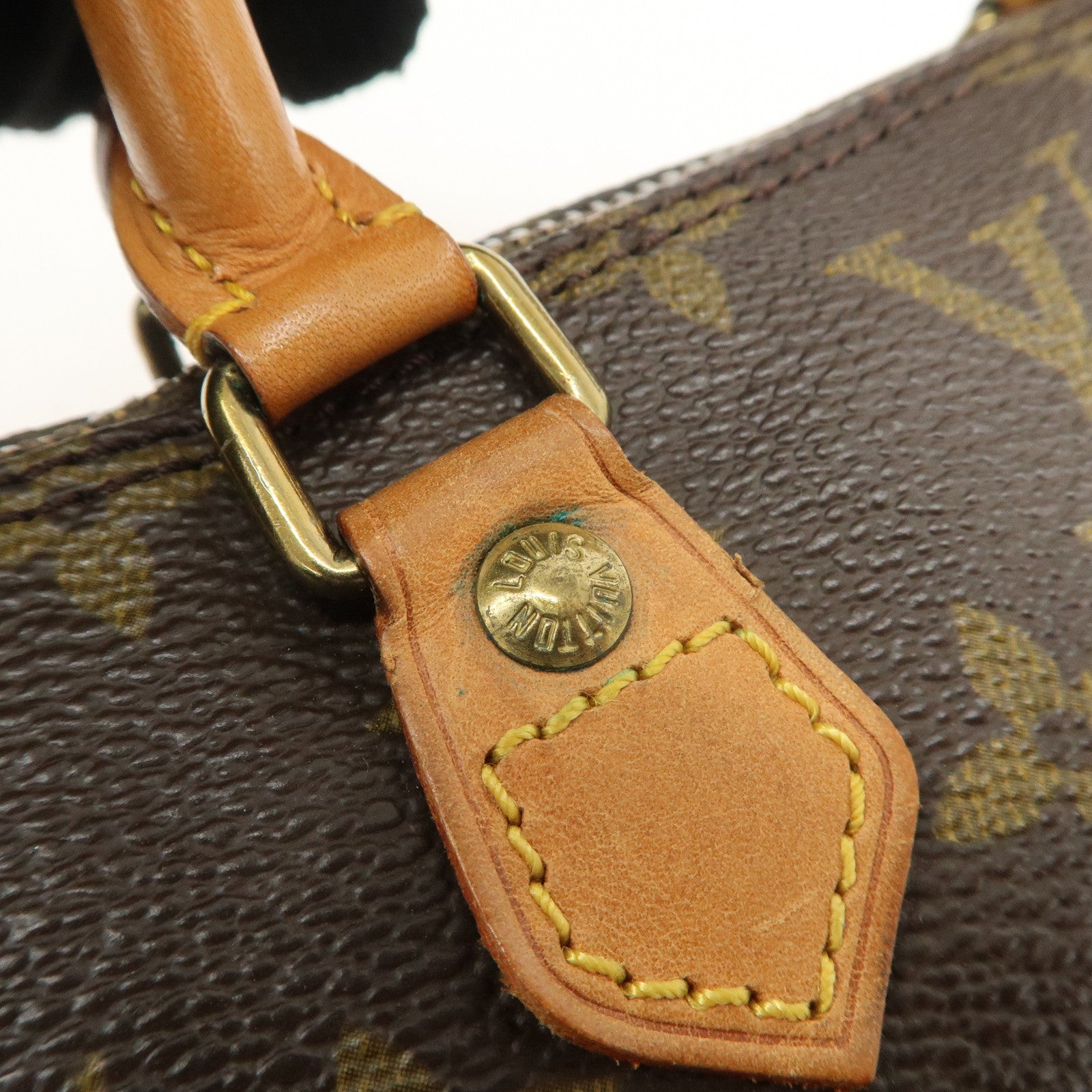 Louis Vuitton Monogram Mini Speedy 
Strap M41534 J00145 Used