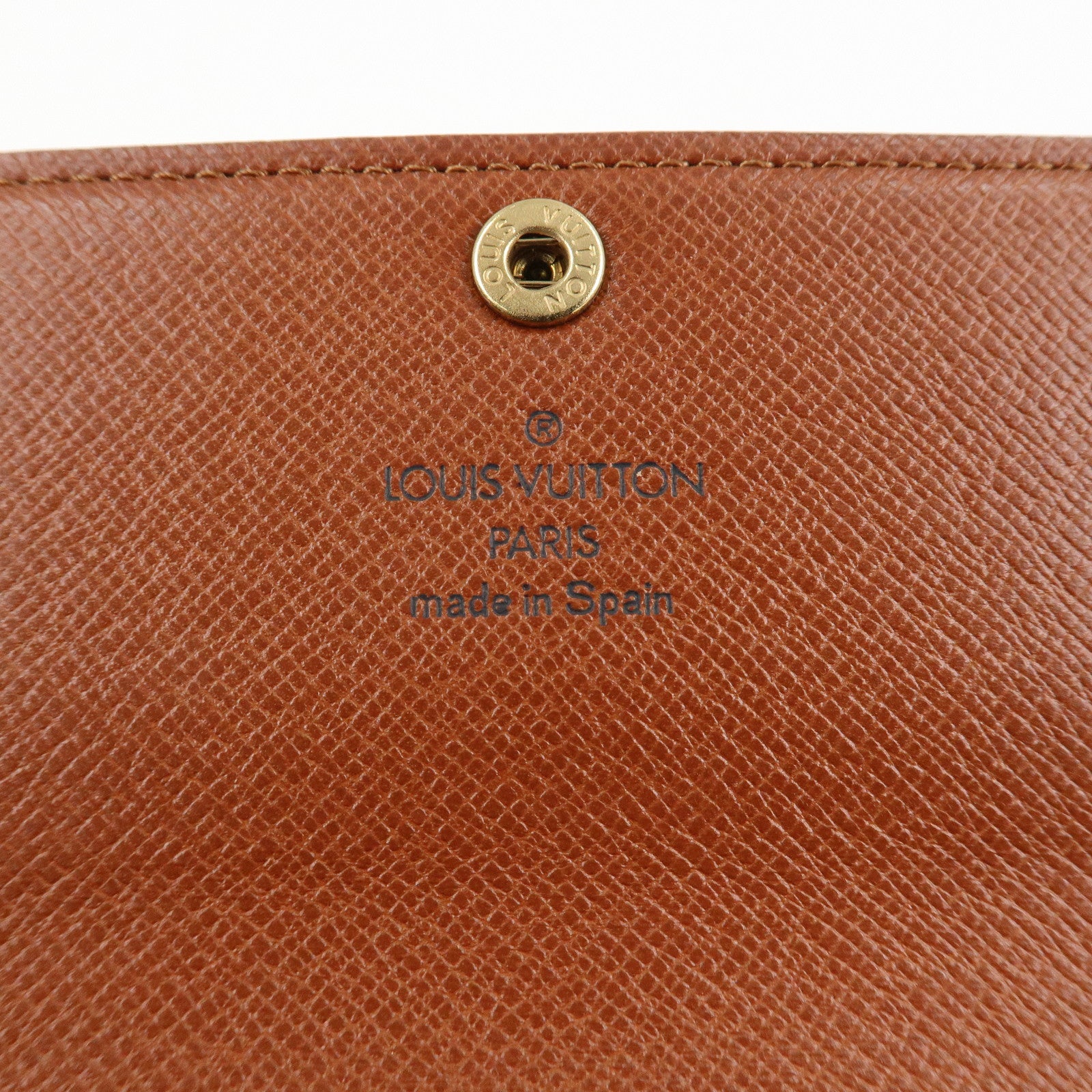 Louis Vuitton Monogram Pochette Porte Monnaie Credit M61725 Used