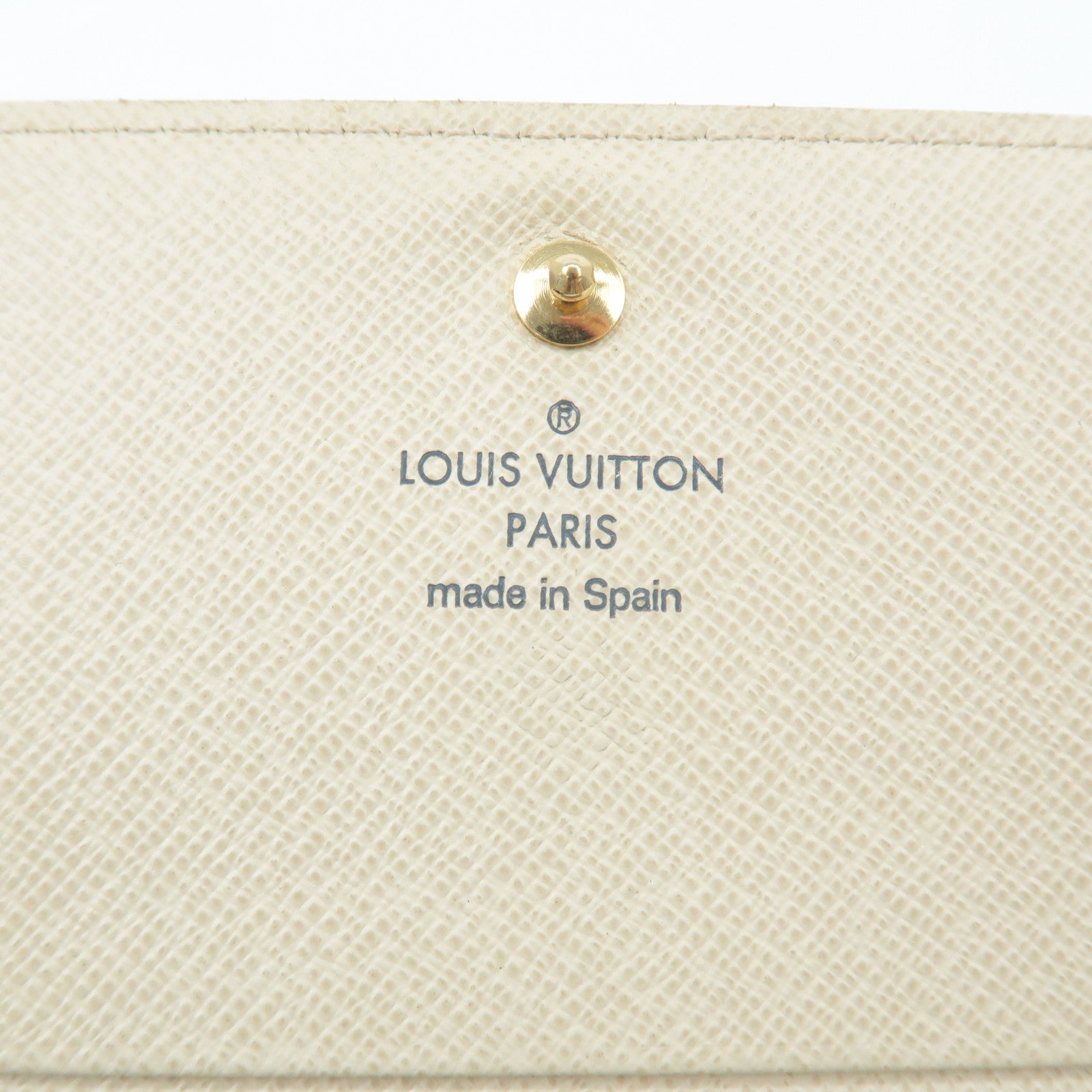 Louis Vuitton Azur Portefeuille Viennois Bifold Wallet N61744 Used