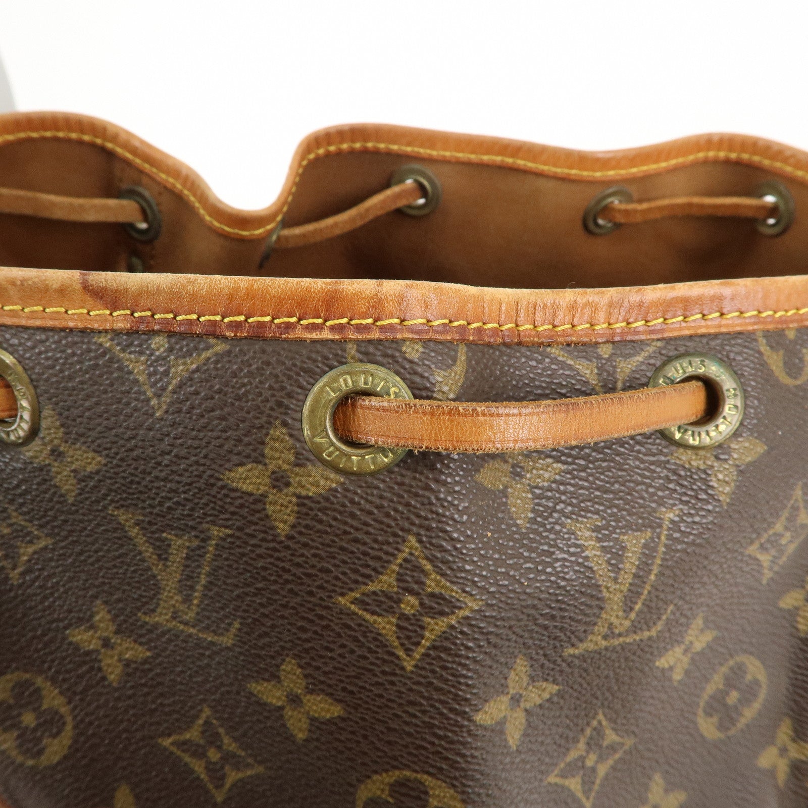 Louis Vuitton Monogram Noe Shoulder Bag Hand Bag Brown M42224