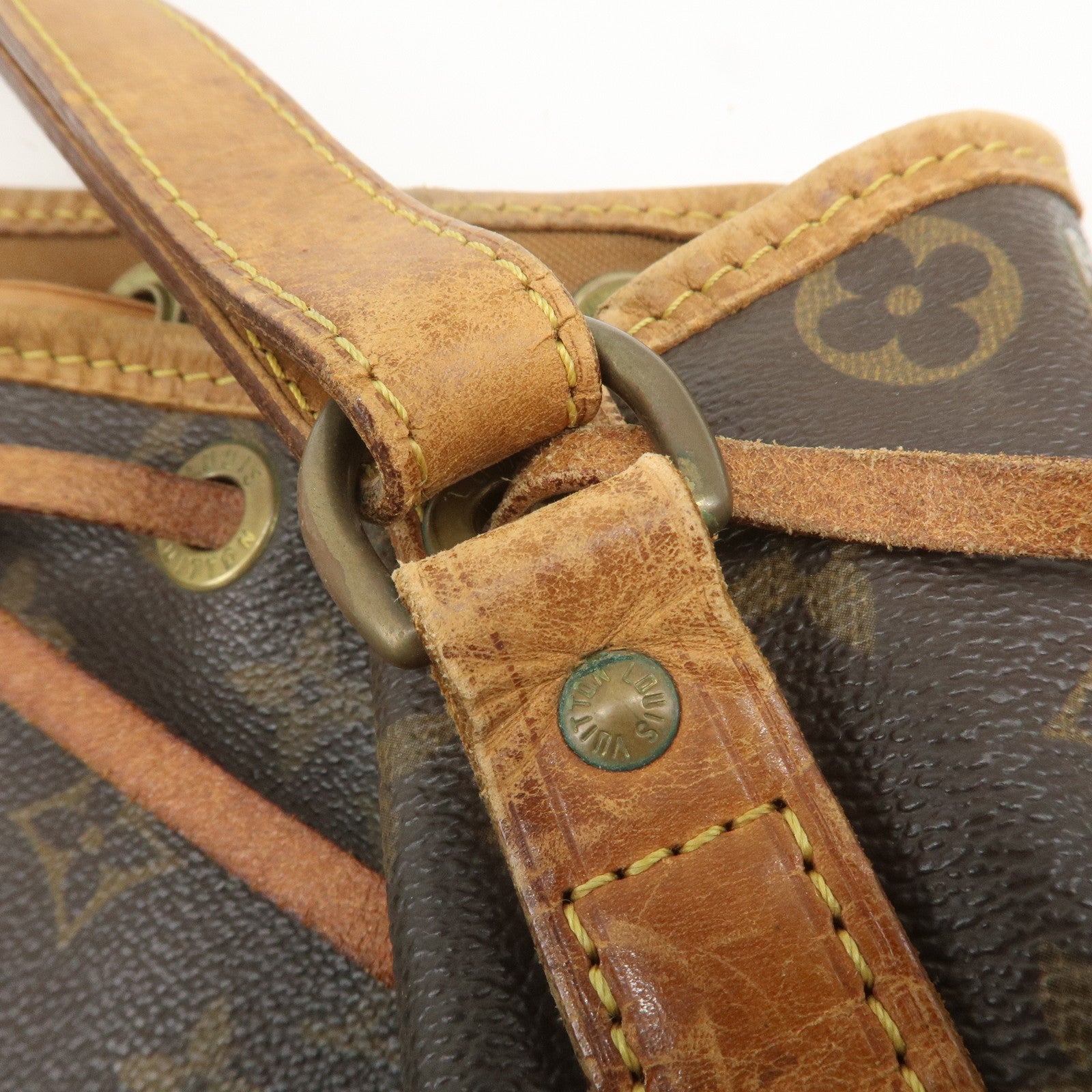 Louis Vuitton Monogram Noe Shoulder Bag Brown M42224