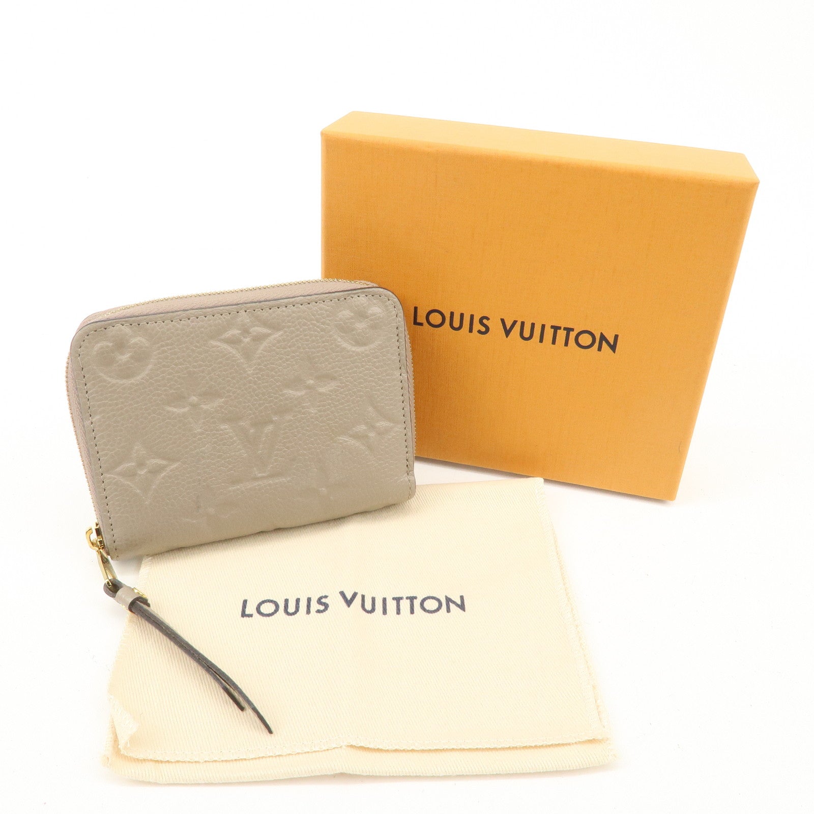 Louis Vuitton Monogram Empreinte Zippy Coin Purse M68696 Used