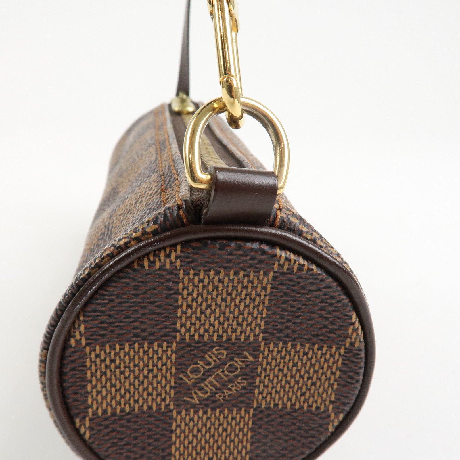 Louis Vuitton Damier Papillon 30 Hand Bag 
Pouch Brown N51303 Used