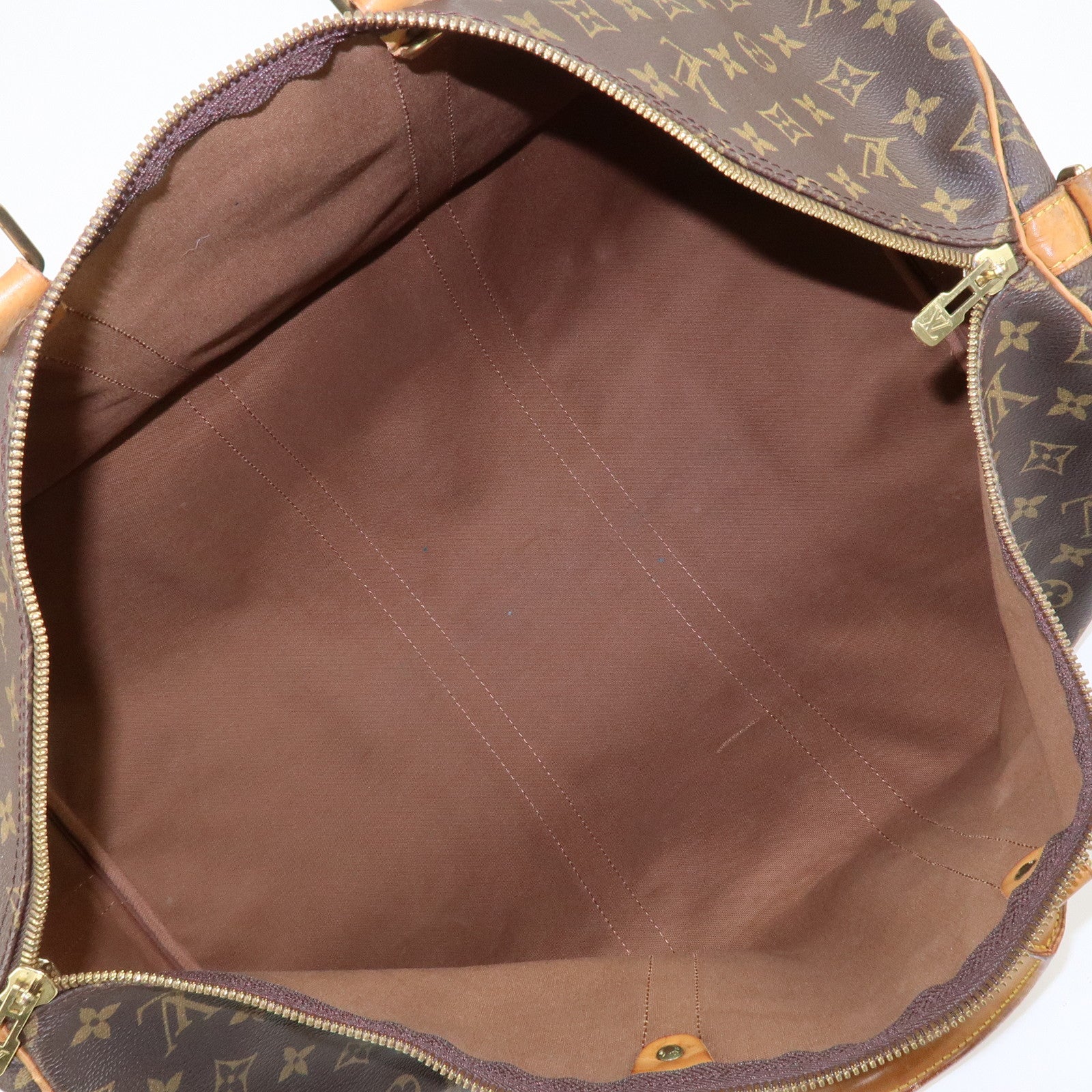 Louis Vuitton Monogram Keep All Bandouliere 55 Brown M41414 Used