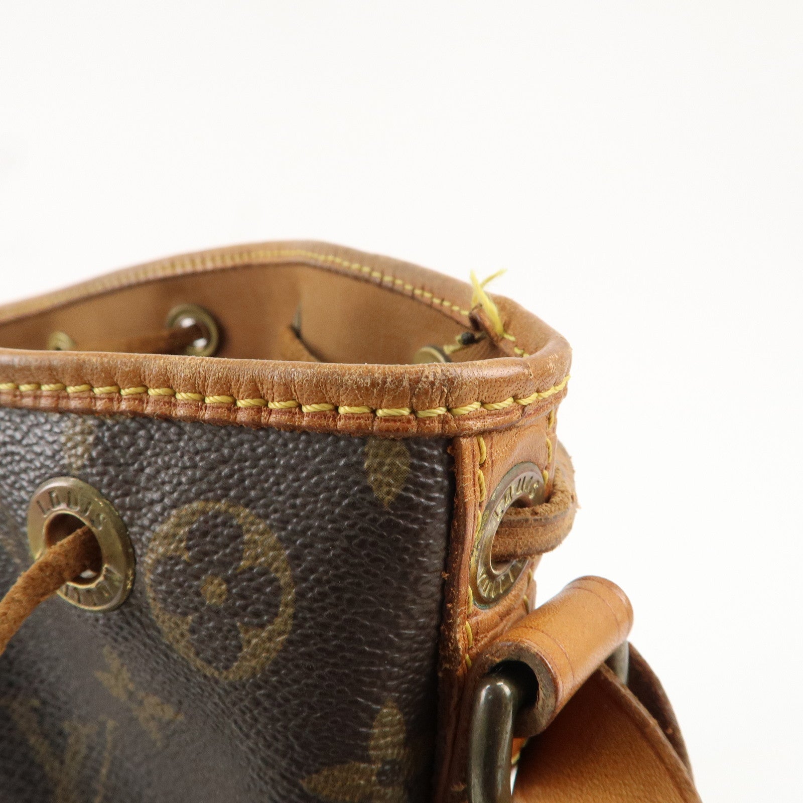 Louis Vuitton Monogram Noe Shoulder Bag Hand Bag Brown M42224