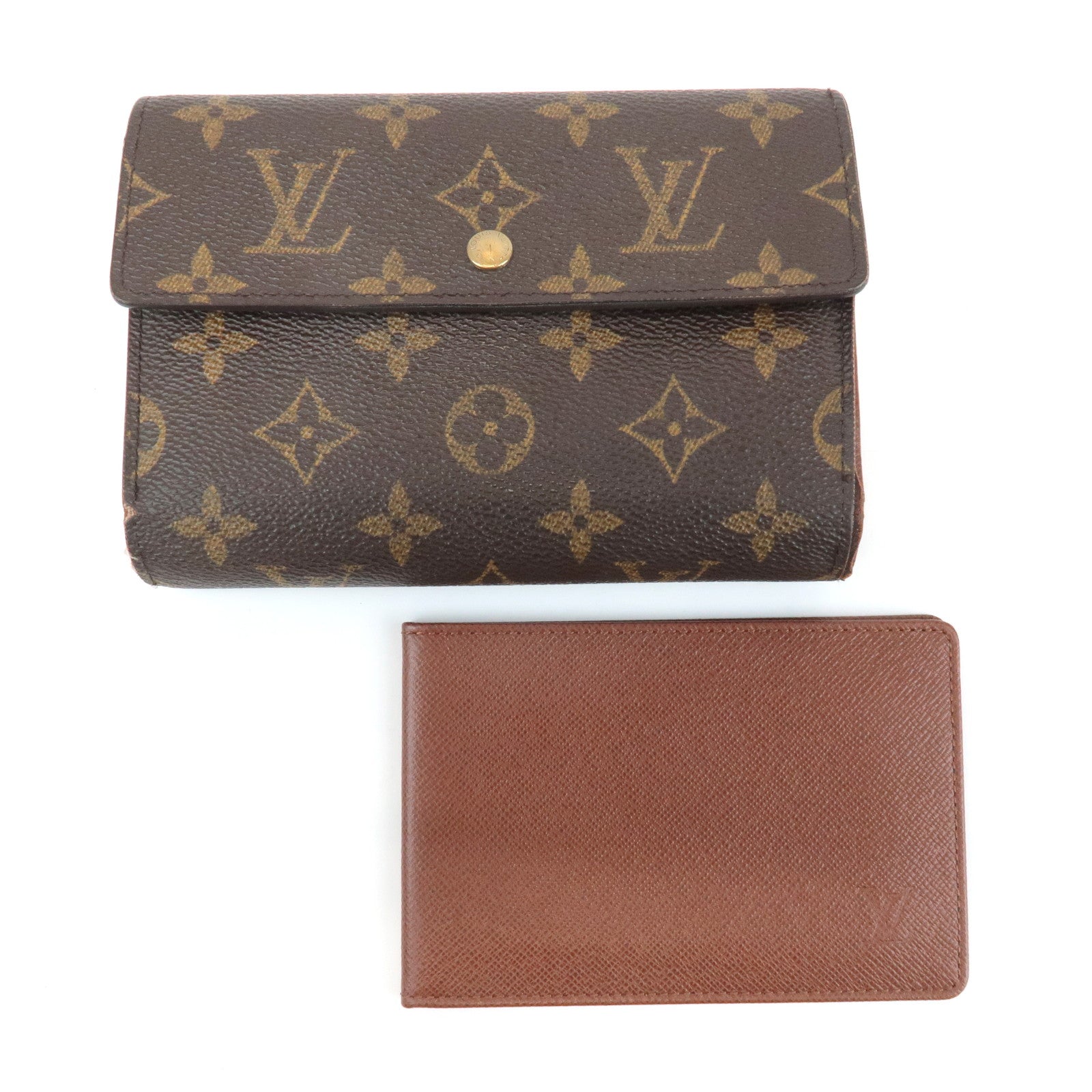 Louis Vuitton Monogram Porte Tresor Etui Papiers Wallet M61202