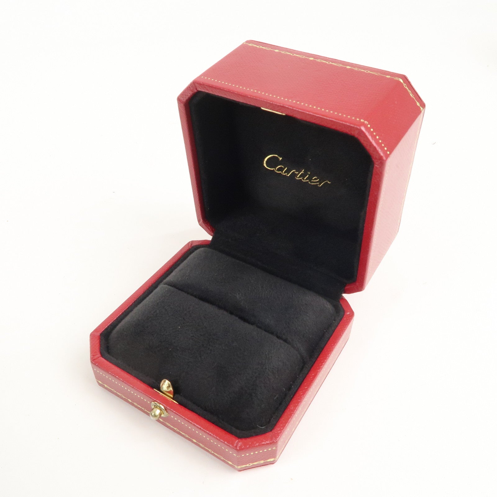 Cartier Set of 10 Ring Box Display Box Jewelry Box For Ring Red