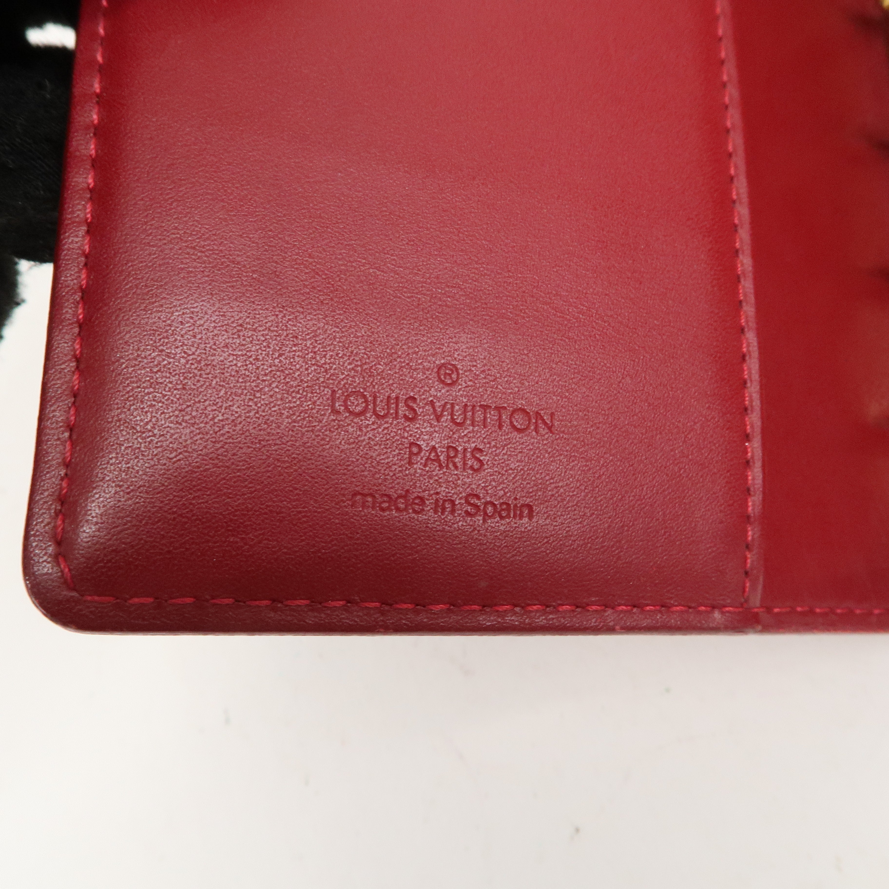 Louis Vuitton Monogram Vernis Agenda PM Planner Cover R21016