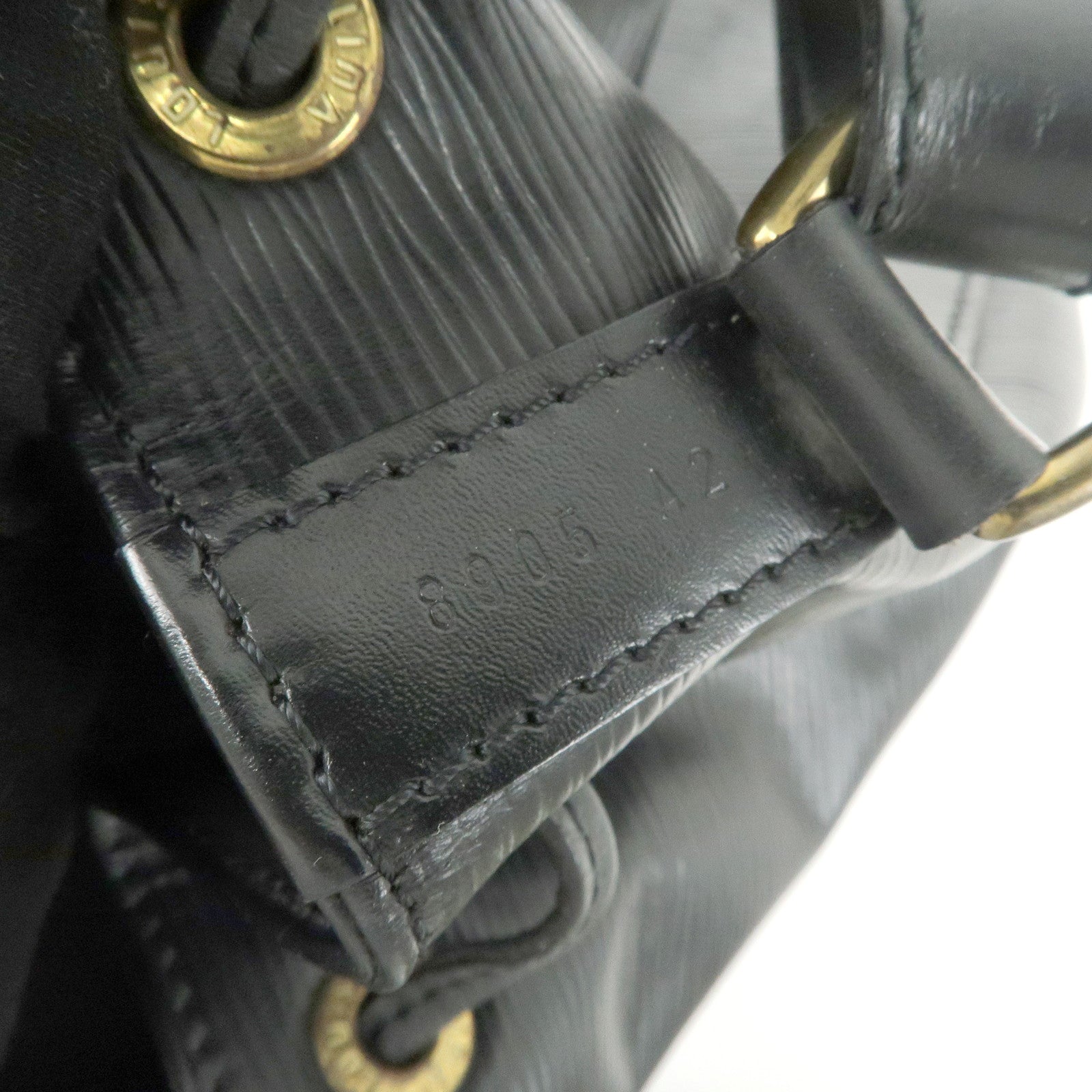 Louis Vuitton Epi Noe Shoulder Bag Hand Bag Noir Black M59002 Used