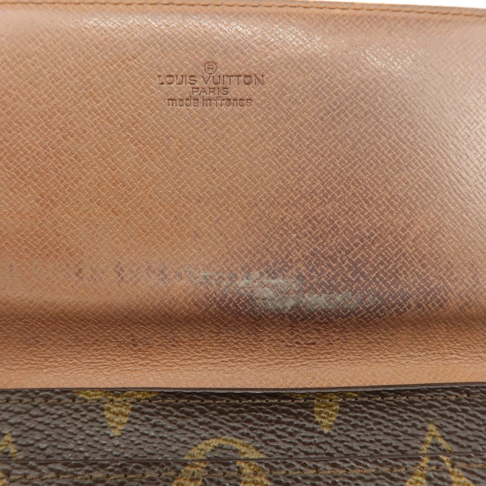 Louis Vuitton Monogram Set of 3 Porte Yen Long Wallet Brown M61820