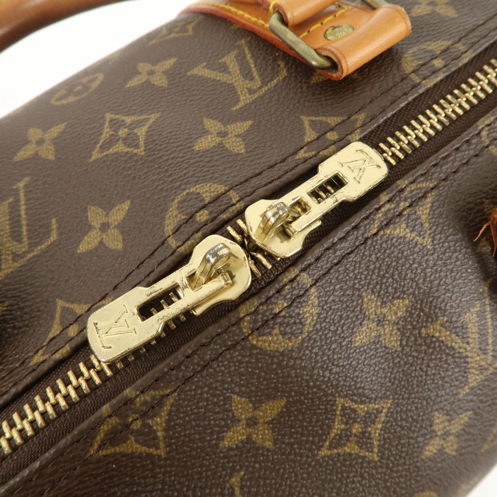 Louis Vuitton Monogram Keep All Bandouliere 50 Boston Bag M41416