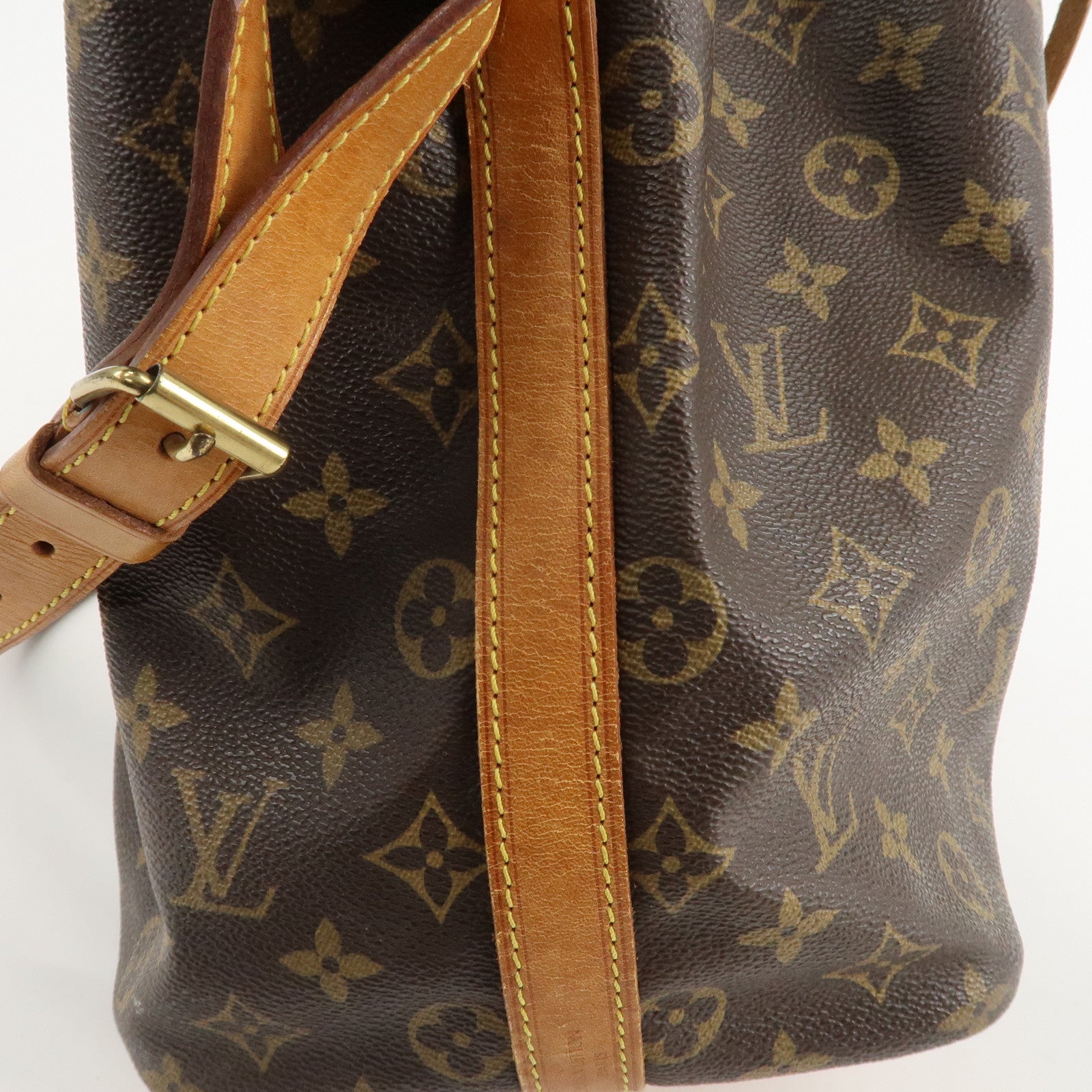 Louis Vuitton Monogram Petit Noe Shoulder Bag Brown M42226 Used