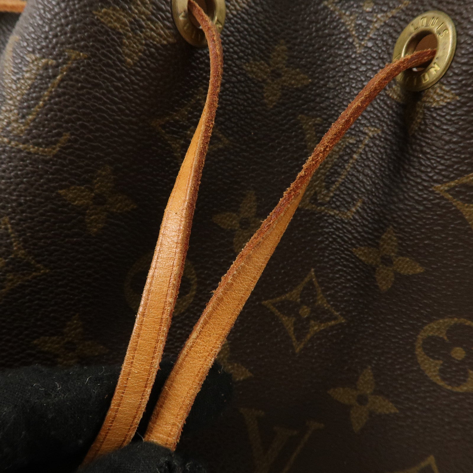 Louis Vuitton Monogram Noe Shoulder Bag Hand Bag Brown M42224