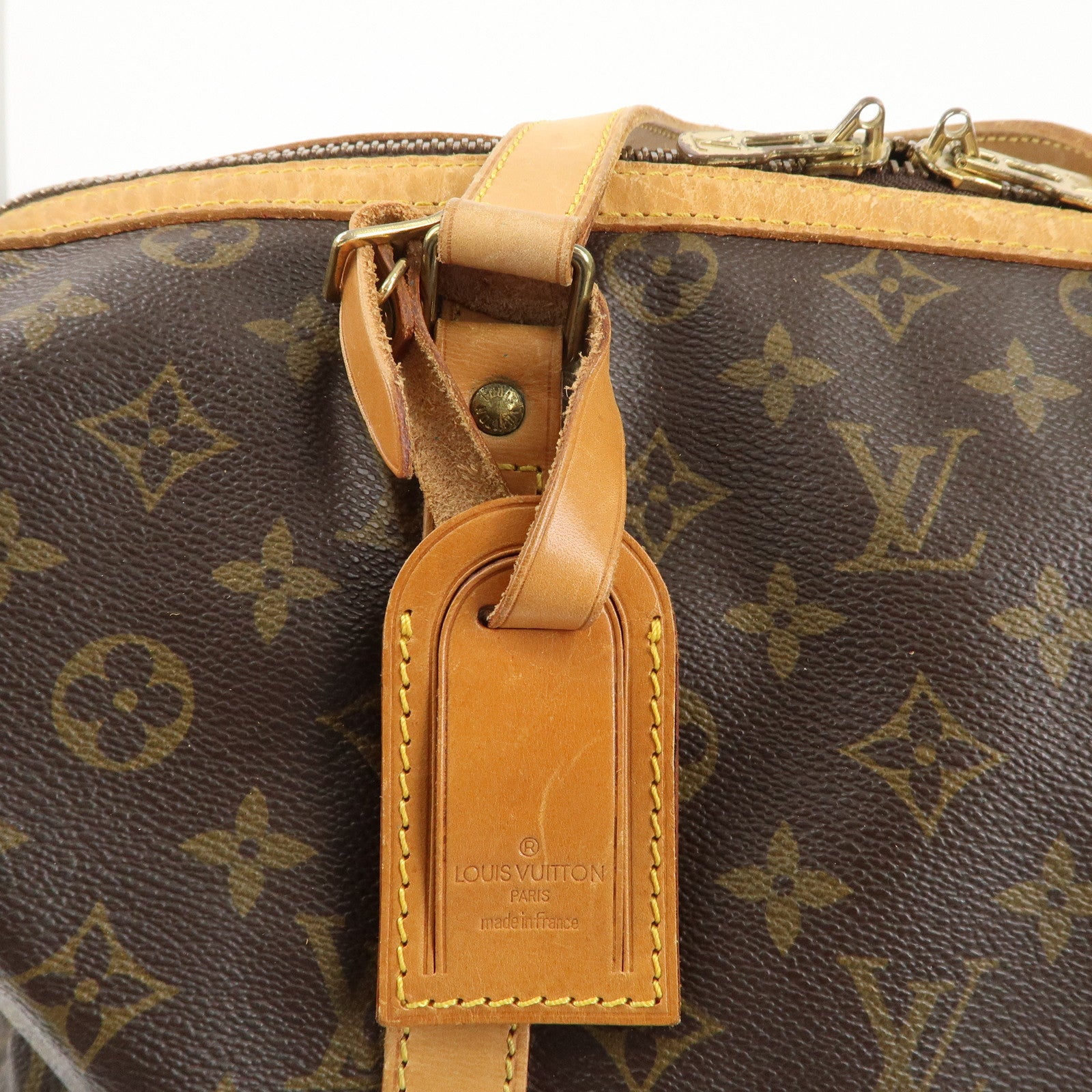 Louis Vuitton Monogram Sac Souple 35 Boston Bag Brown M41626