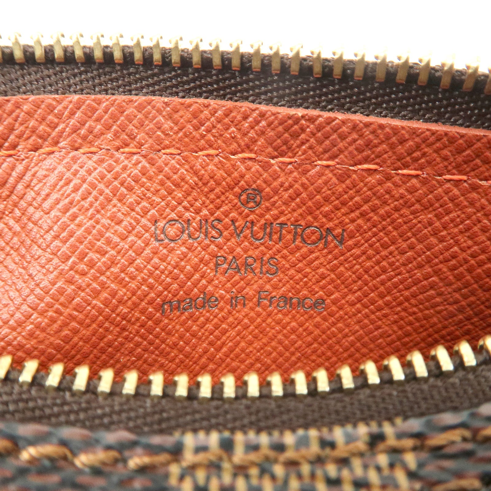 Louis Vuitton Damier Mini Pouch for Papillon Bag Brown